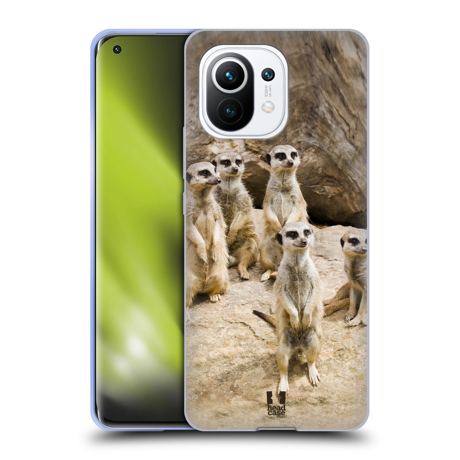Plastový obal HEAD CASE na mobil Xiaomi Mi 11 vzor Divočina, Divoký život a zvířata foto SURIKATA