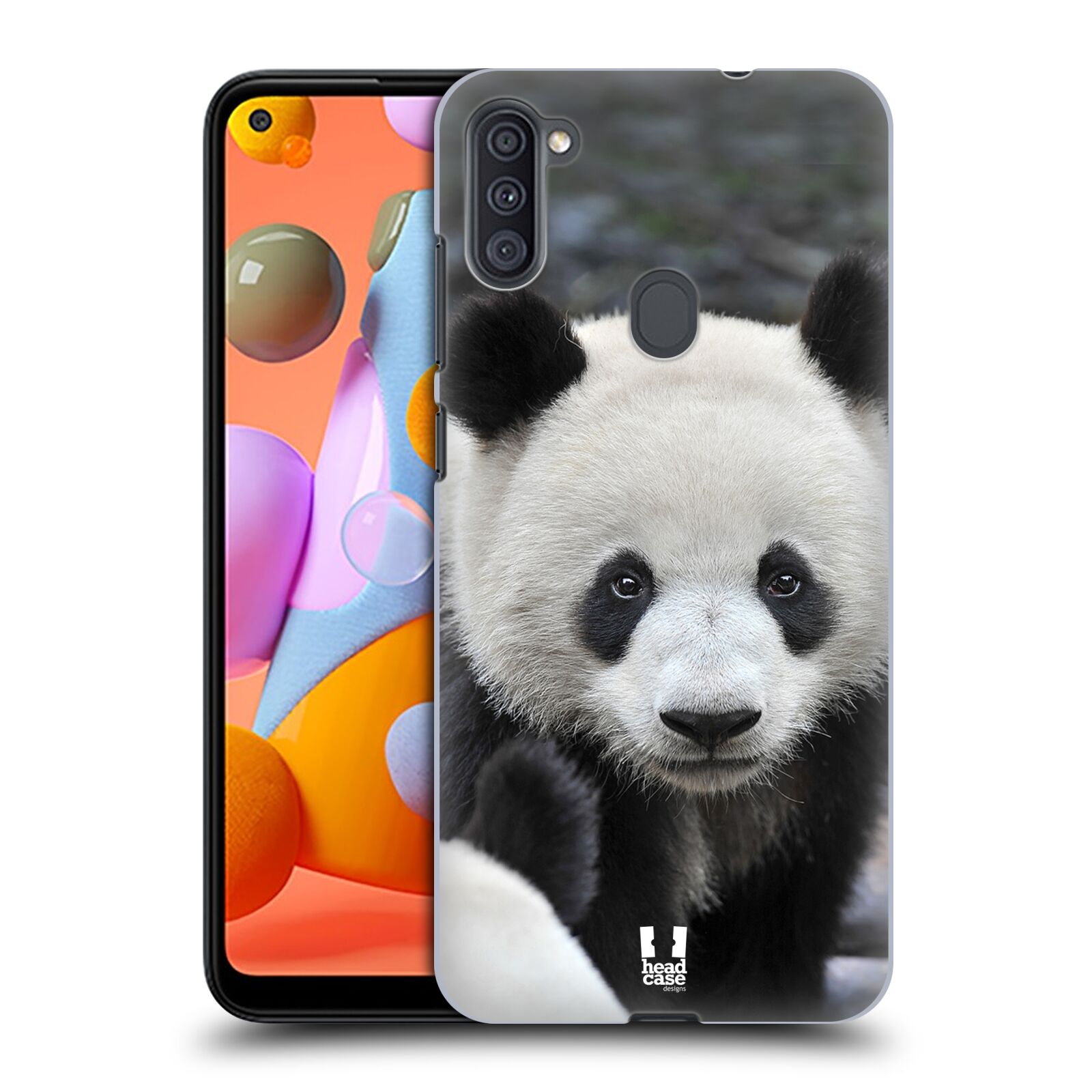 Zadní obal pro mobil Samsung Galaxy A11 - HEAD CASE - Svět zvířat medvěd panda