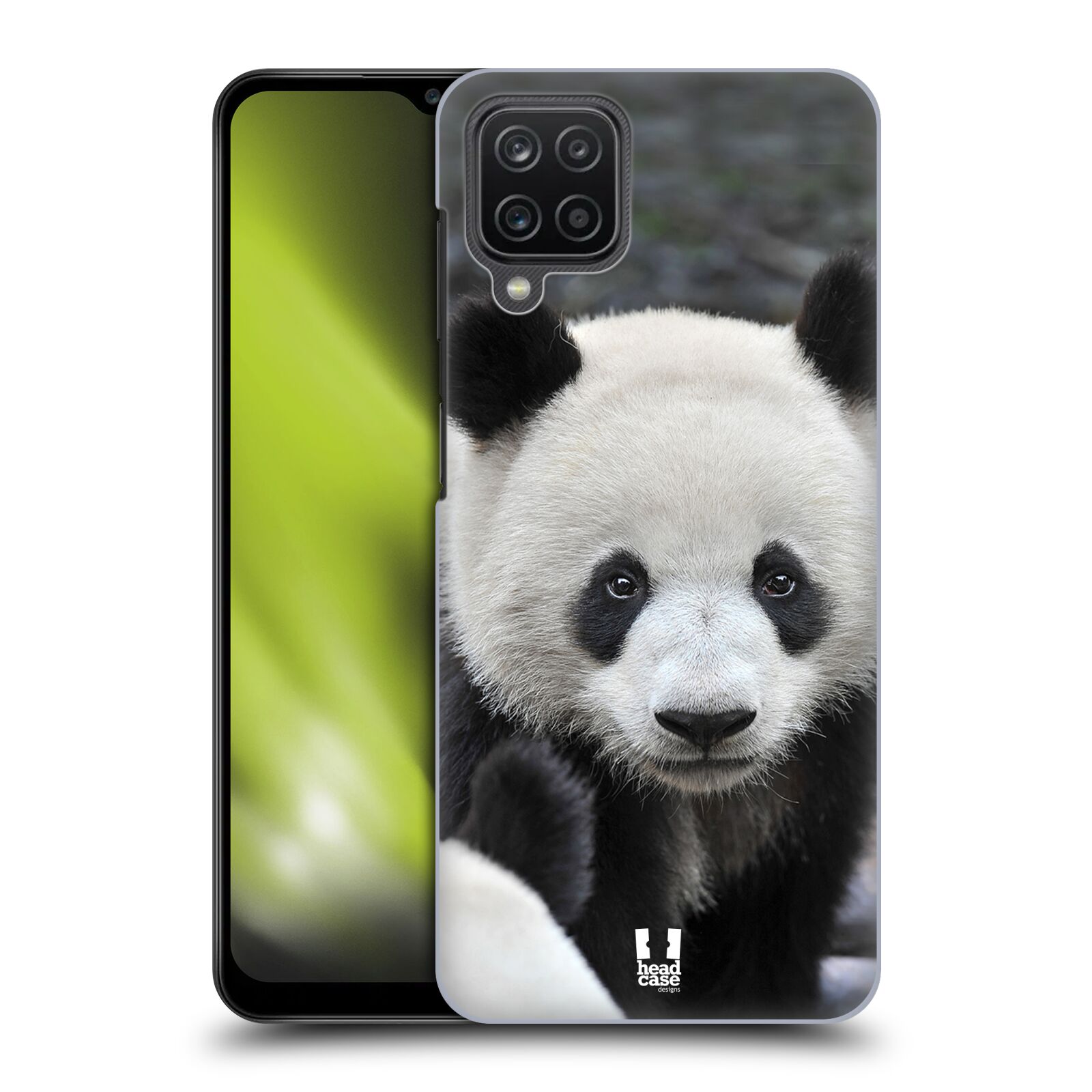 Zadní obal pro mobil Samsung Galaxy A12 - HEAD CASE - Svět zvířat medvěd panda