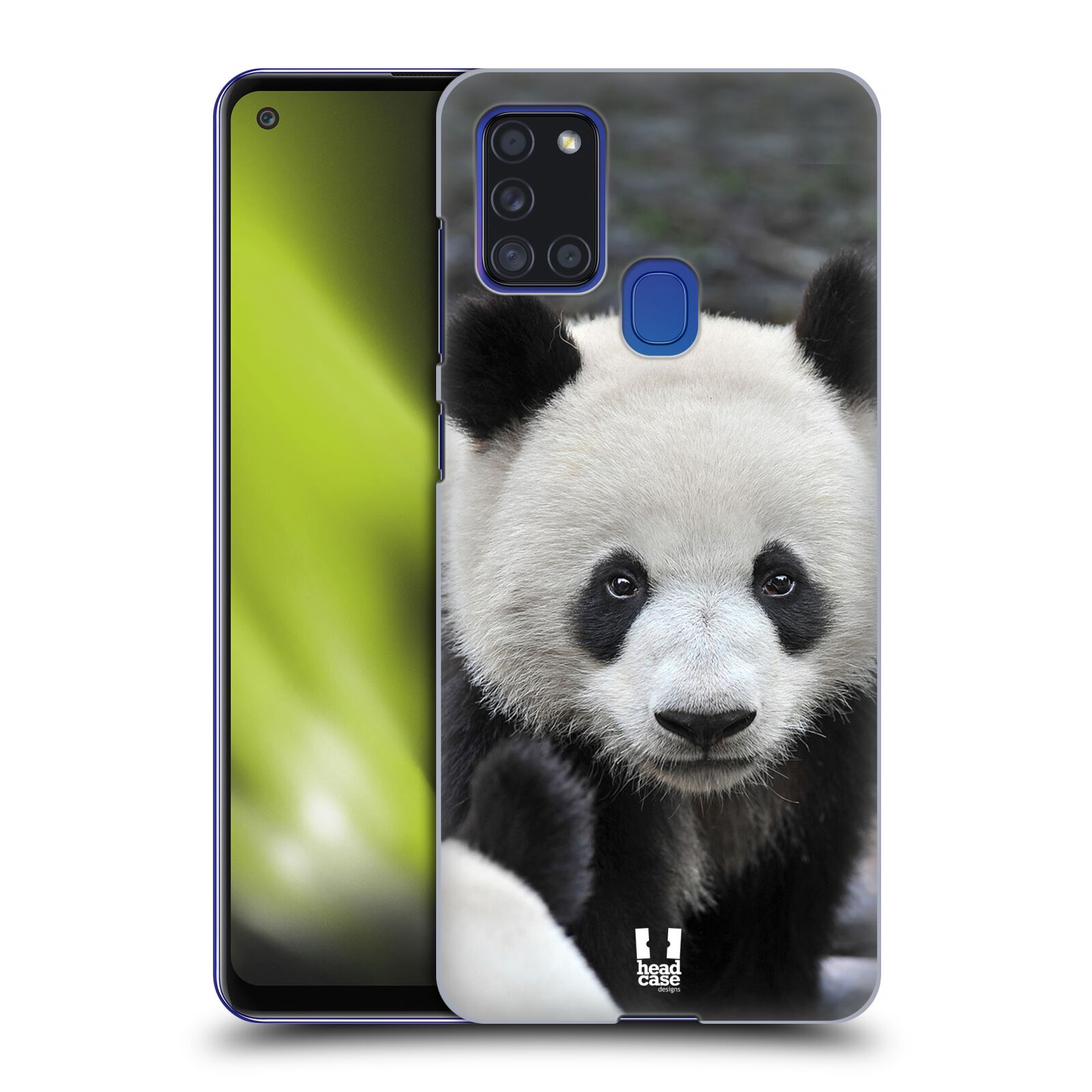 Zadní obal pro mobil Samsung Galaxy A21s - HEAD CASE - Svět zvířat medvěd panda
