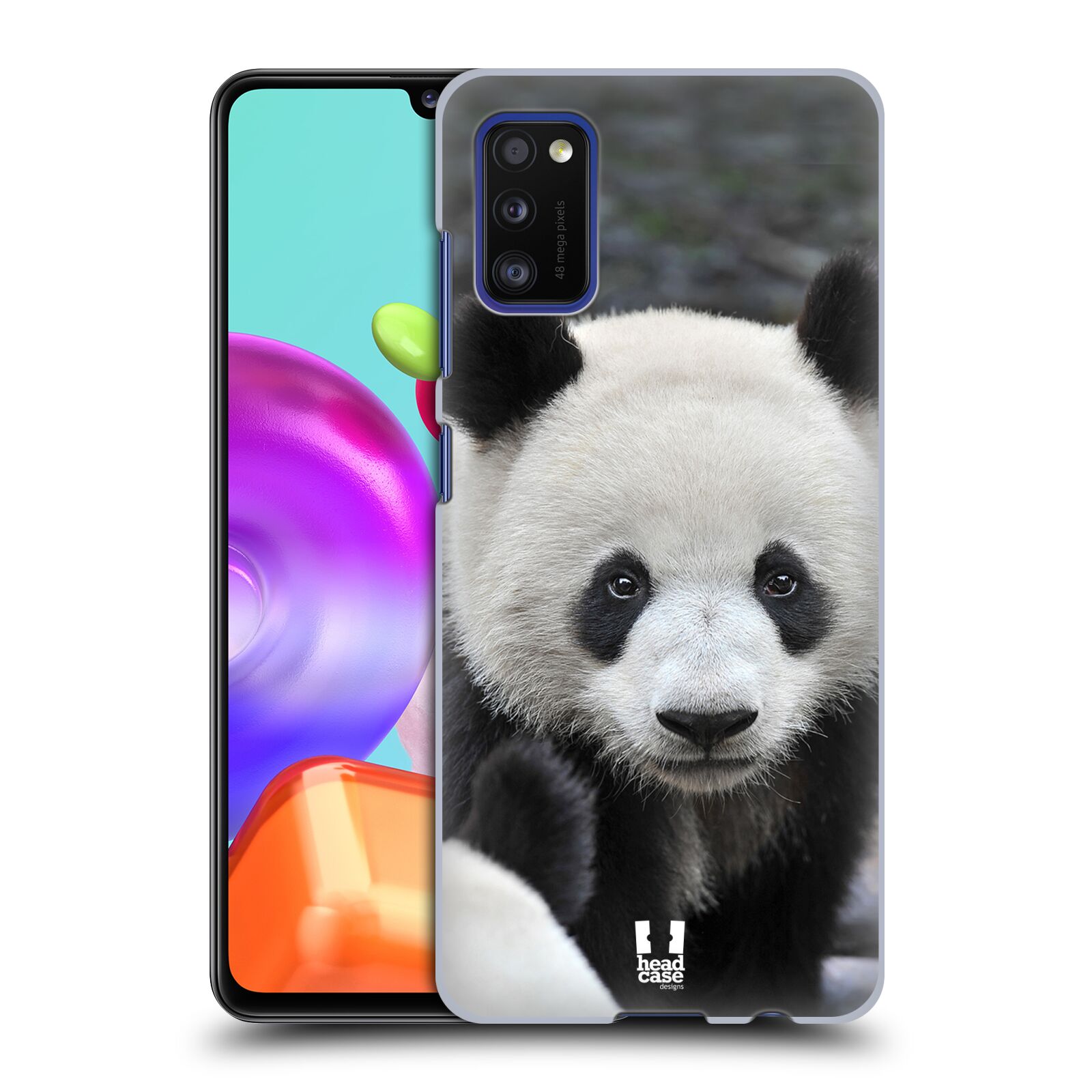 Zadní obal pro mobil Samsung Galaxy A41 - HEAD CASE - Svět zvířat medvěd panda