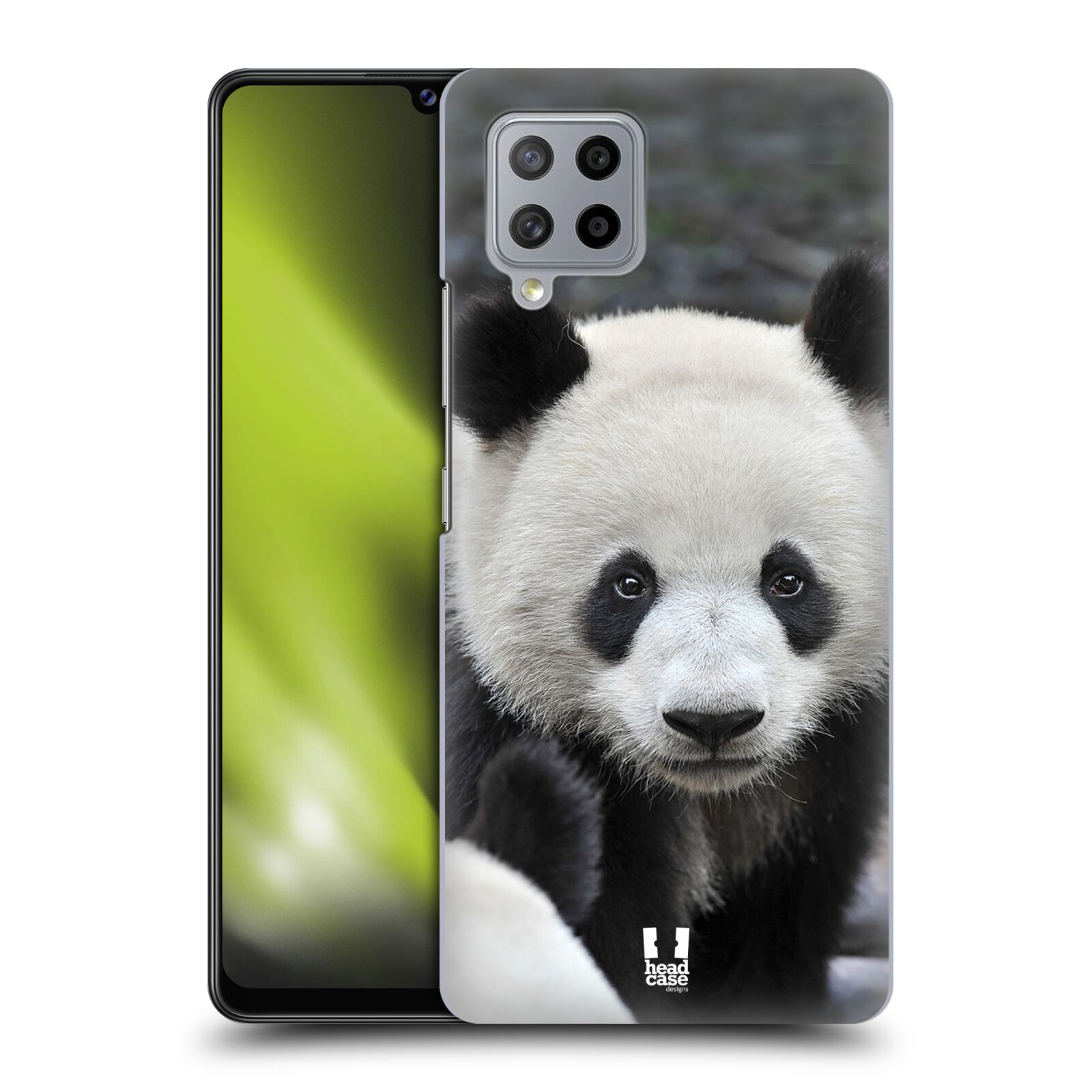 Zadní obal pro mobil Samsung Galaxy A42 5G - HEAD CASE - Svět zvířat medvěd panda