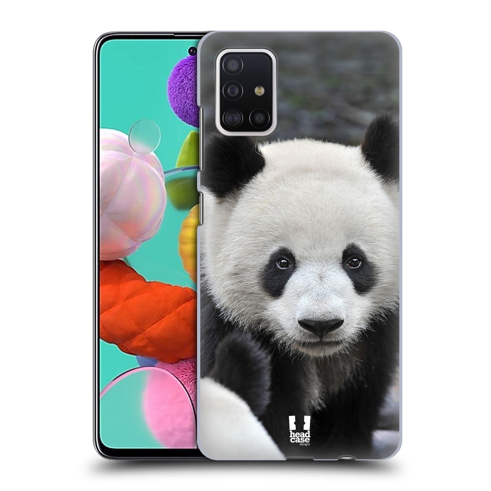 Zadní obal pro mobil Samsung Galaxy A51 - HEAD CASE - Svět zvířat medvěd panda