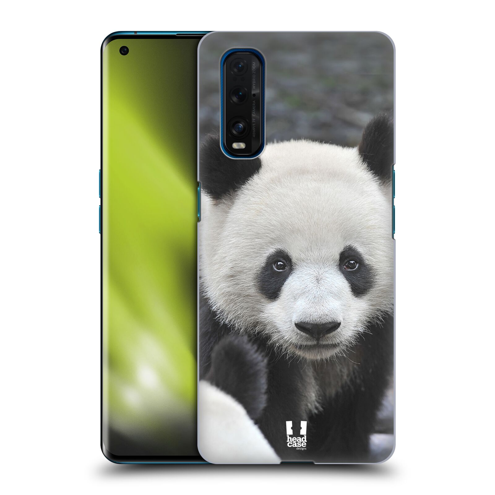 Zadní obal pro mobil Oppo Find X2 - HEAD CASE - Svět zvířat medvěd panda
