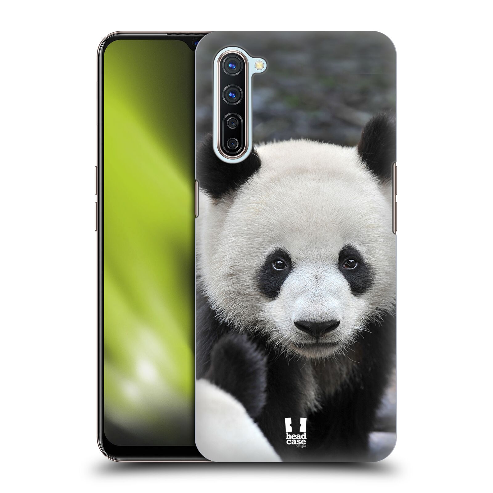 Zadní obal pro mobil Oppo Find X2 LITE - HEAD CASE - Svět zvířat medvěd panda