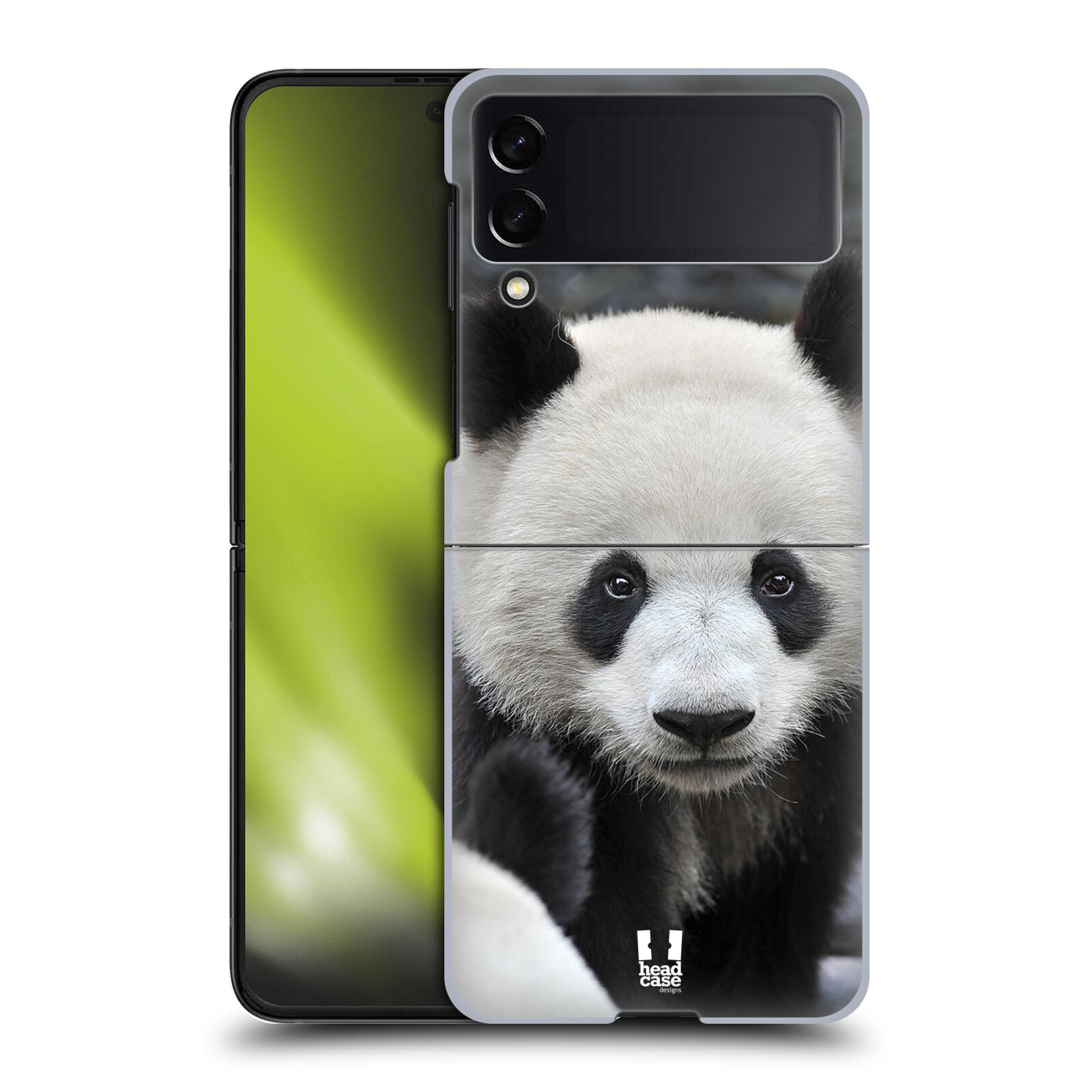 Zadní obal pro mobil Samsung Z Flip 3 5G - HEAD CASE - Svět zvířat medvěd panda