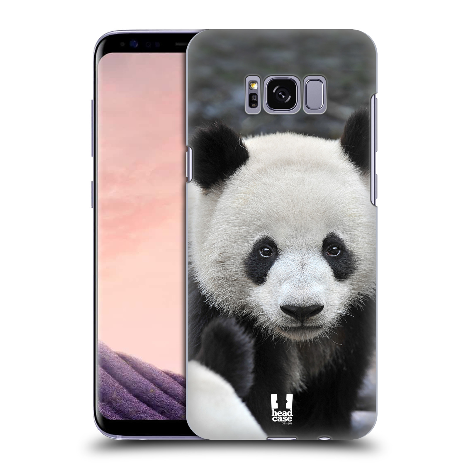 Zadní obal pro mobil Samsung Galaxy S8 - HEAD CASE - Svět zvířat medvěd panda