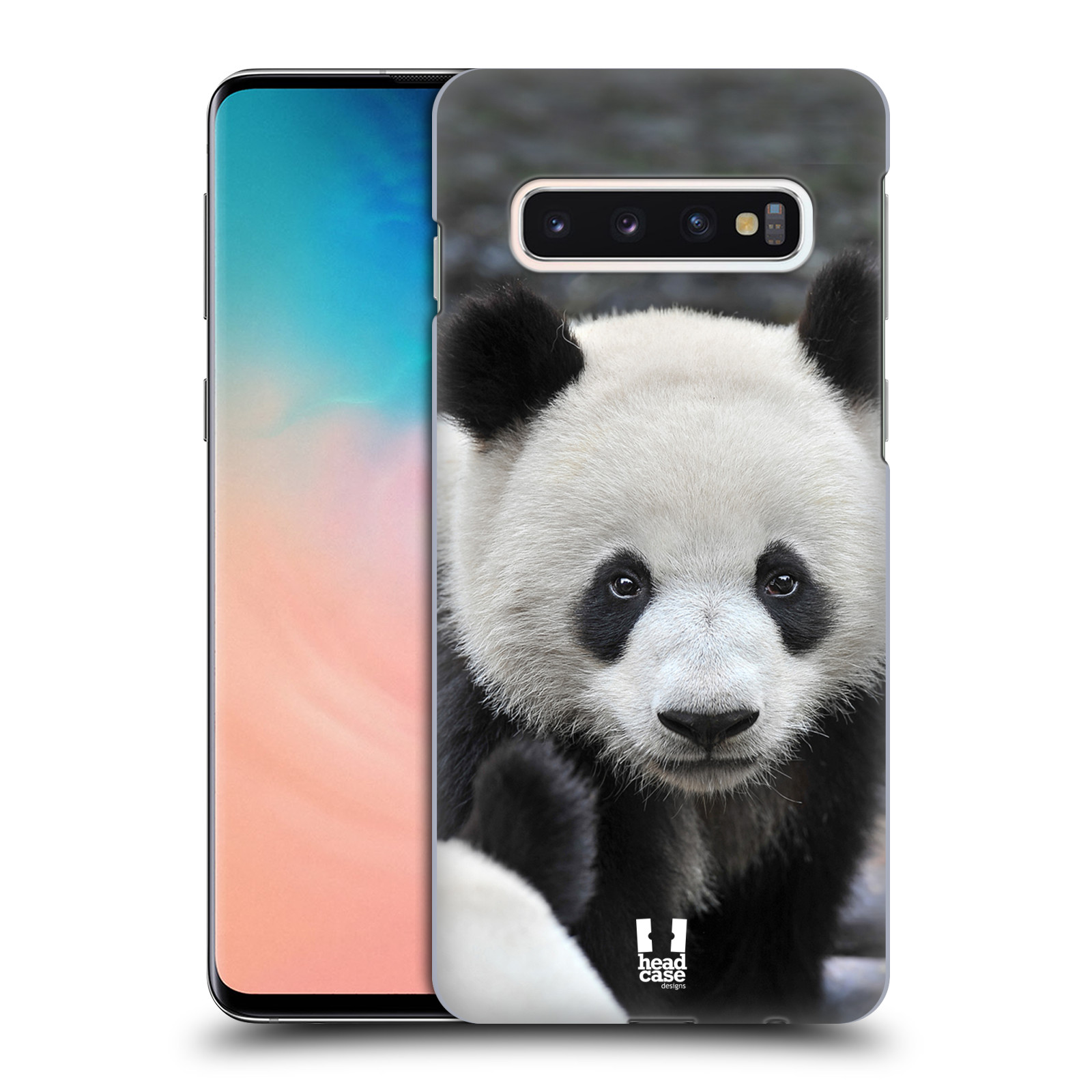 Zadní obal pro mobil Samsung Galaxy S10 - HEAD CASE - Svět zvířat medvěd panda