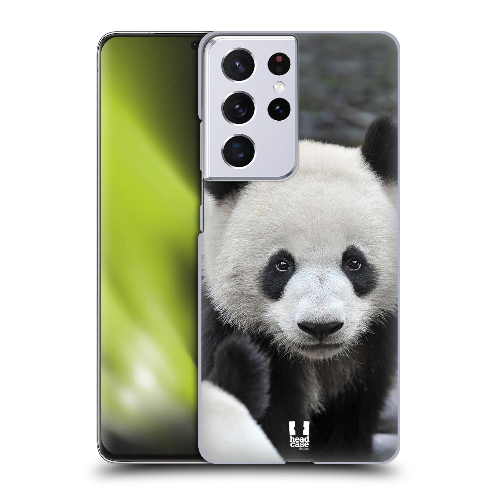 Zadní obal pro mobil Samsung Galaxy S21 ULTRA 5G - HEAD CASE - Svět zvířat medvěd panda