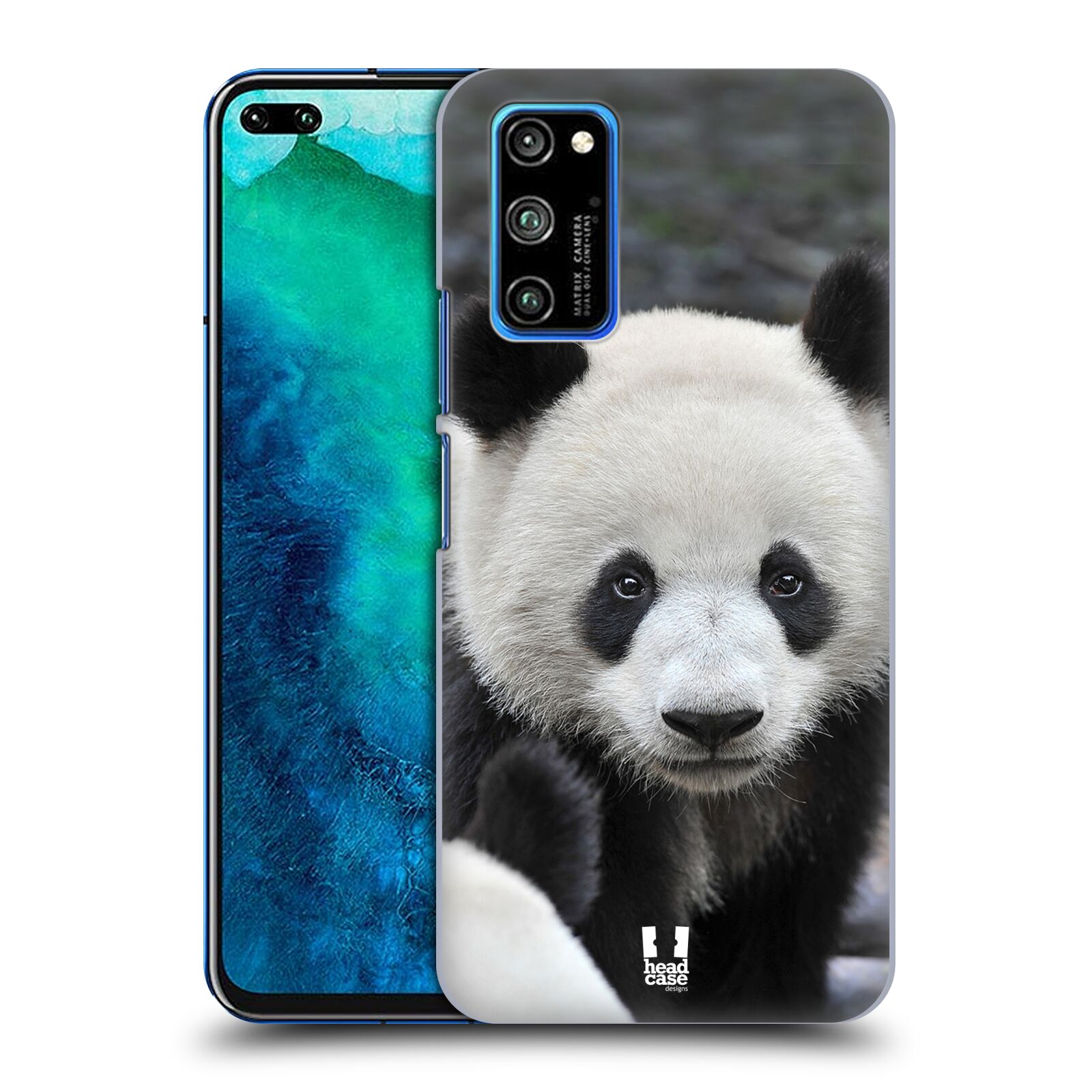 Zadní obal pro mobil Honor View 30 PRO - HEAD CASE - Svět zvířat medvěd panda