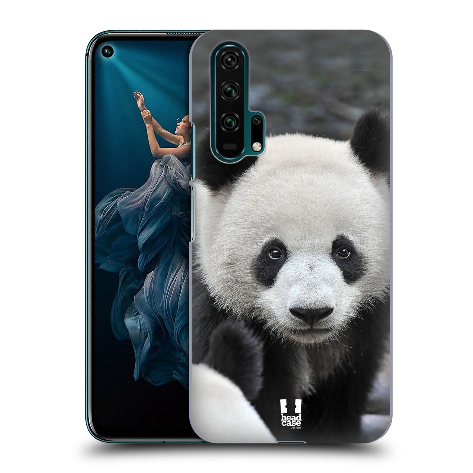 Zadní obal pro mobil Honor 20 PRO - HEAD CASE - Svět zvířat medvěd panda