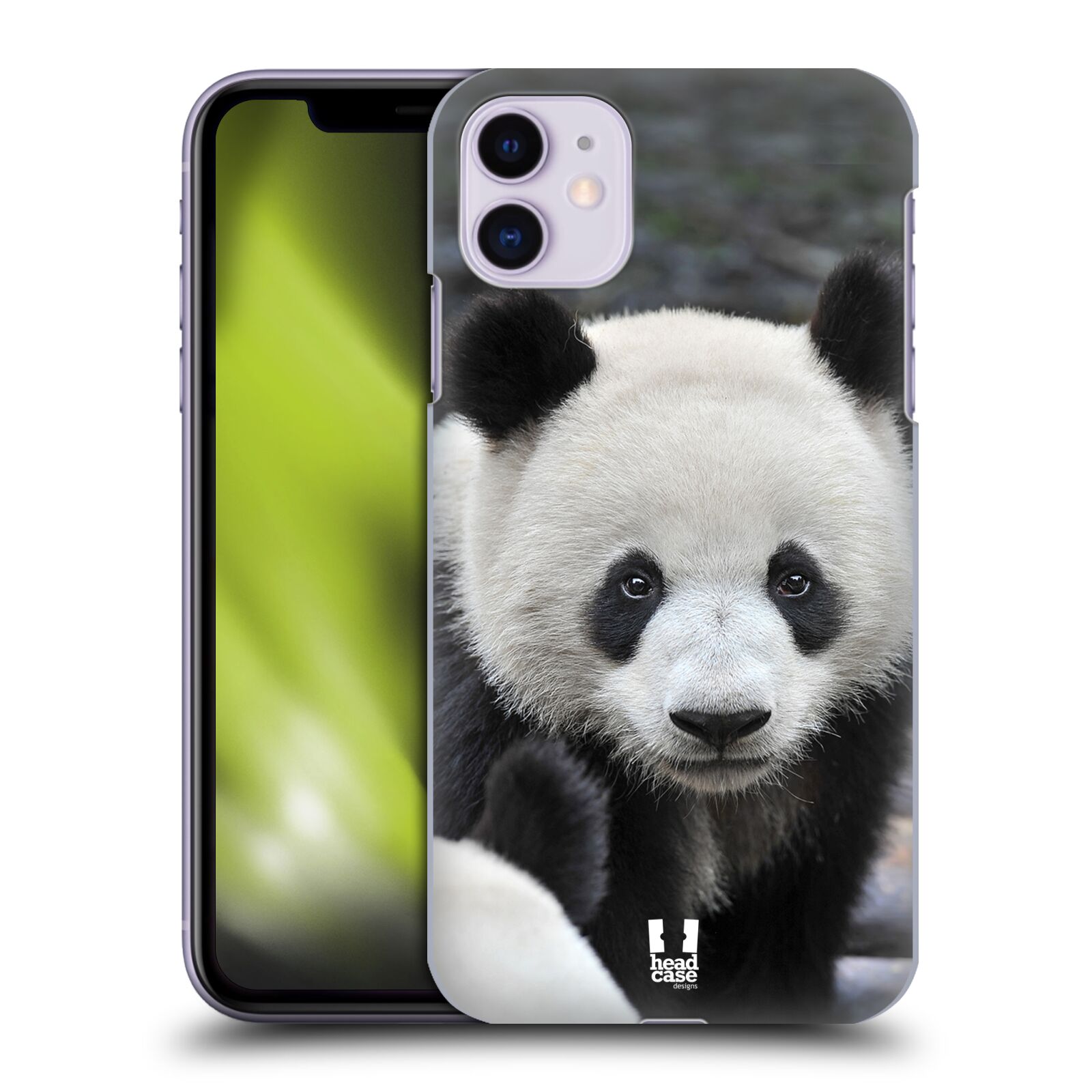 Pouzdro na mobil Apple Iphone 11 - HEAD CASE - vzor Divočina, Divoký život a zvířata foto MEDVĚD PANDA