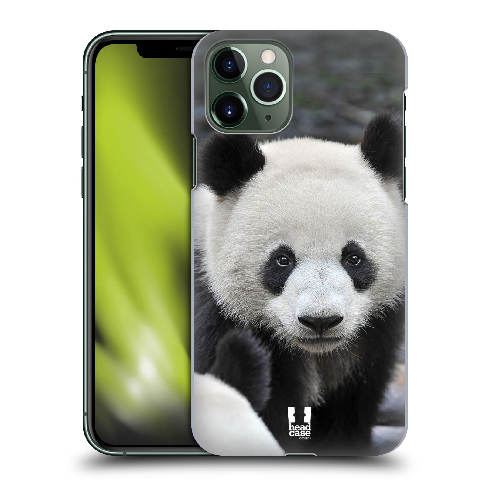 Pouzdro na mobil Apple Iphone 11 PRO - HEAD CASE - vzor Divočina, Divoký život a zvířata foto MEDVĚD PANDA