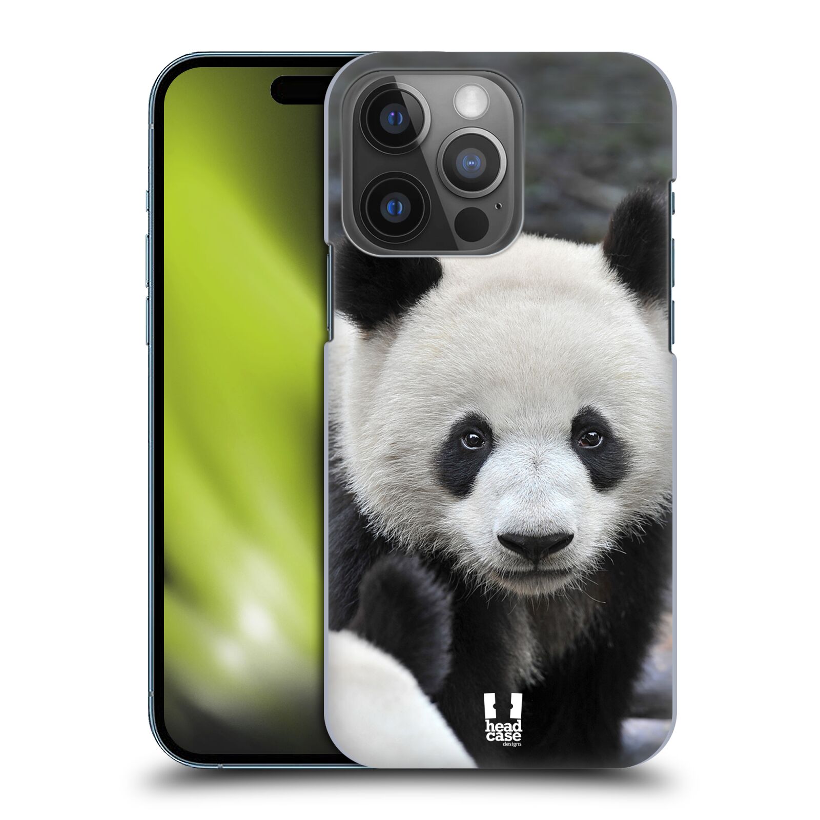 Zadní obal pro mobil Apple Iphone 14 PRO - HEAD CASE - Svět zvířat medvěd panda