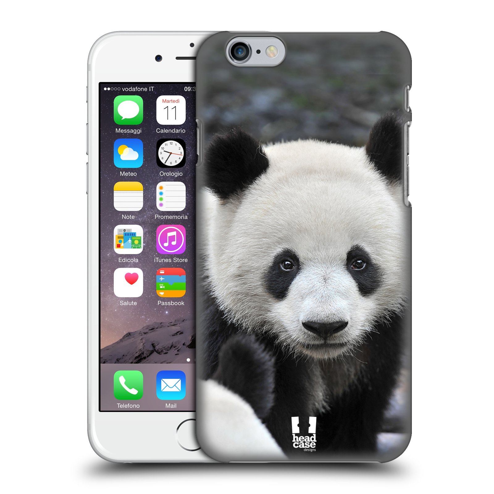 Zadní obal pro mobil Apple Iphone 6/6S - HEAD CASE - Svět zvířat medvěd panda