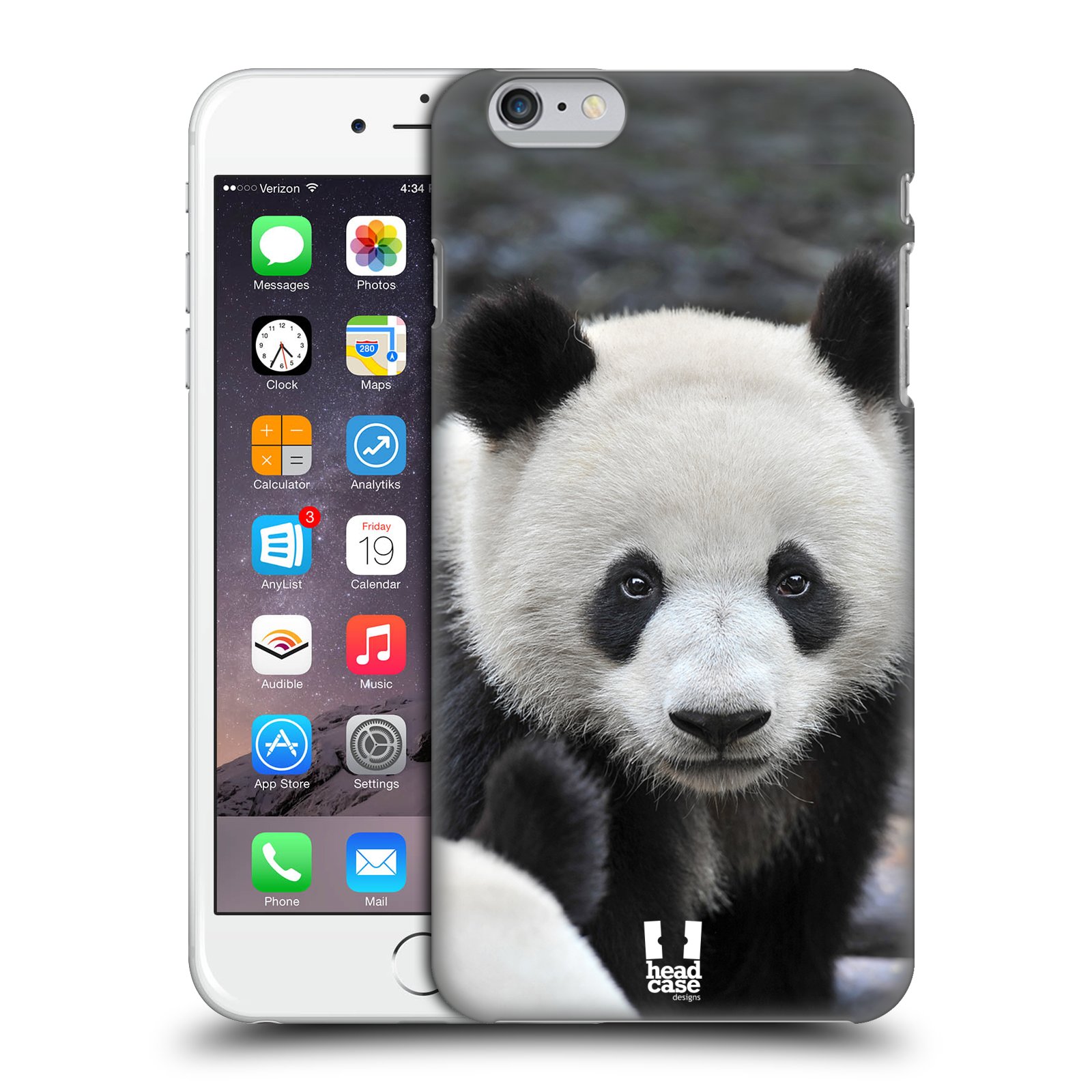 Zadní obal pro mobil Apple Iphone 6 PLUS / 6S PLUS - HEAD CASE - Svět zvířat medvěd panda