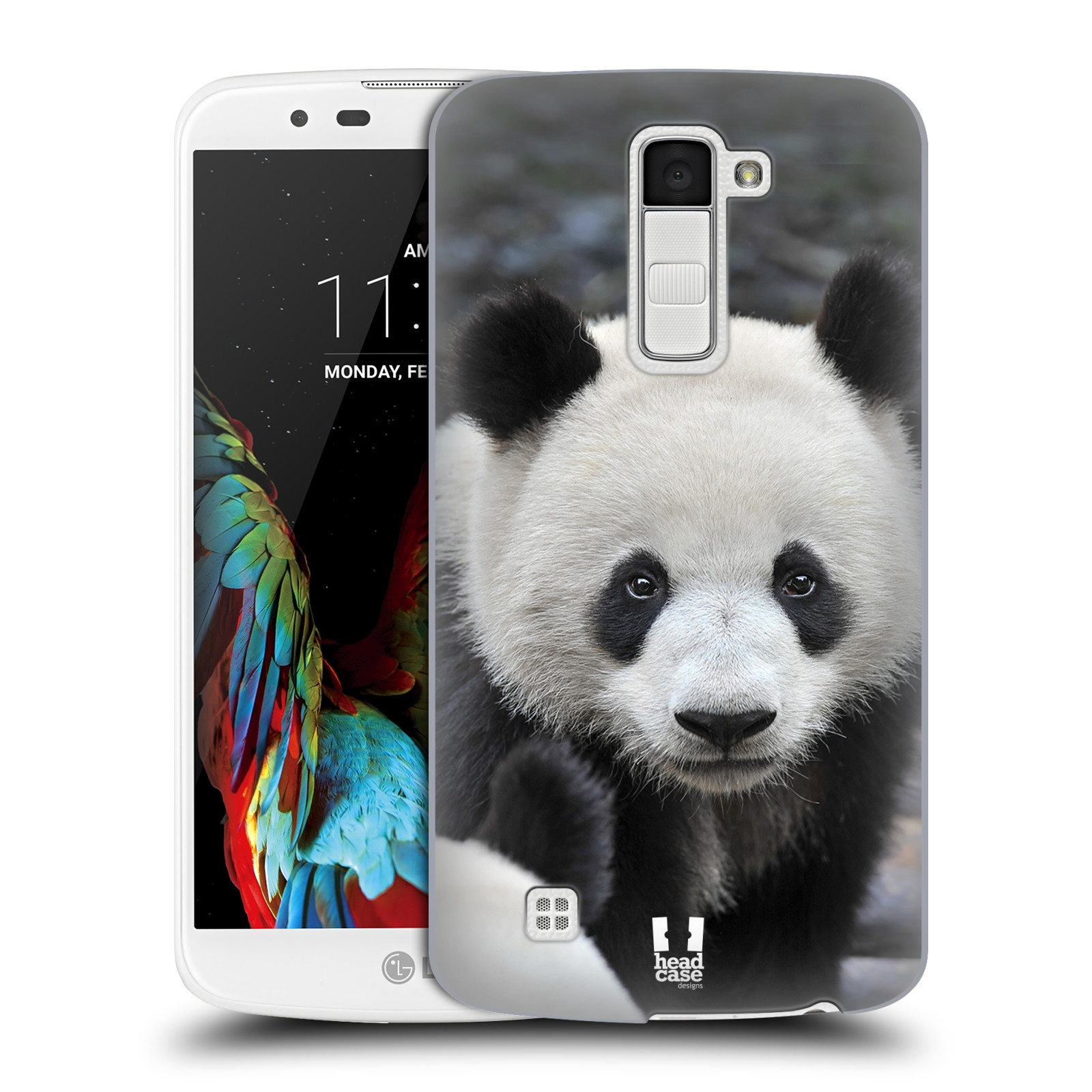 HEAD CASE plastový obal na mobil LG K10 vzor Divočina, Divoký život a zvířata foto MEDVĚD PANDA
