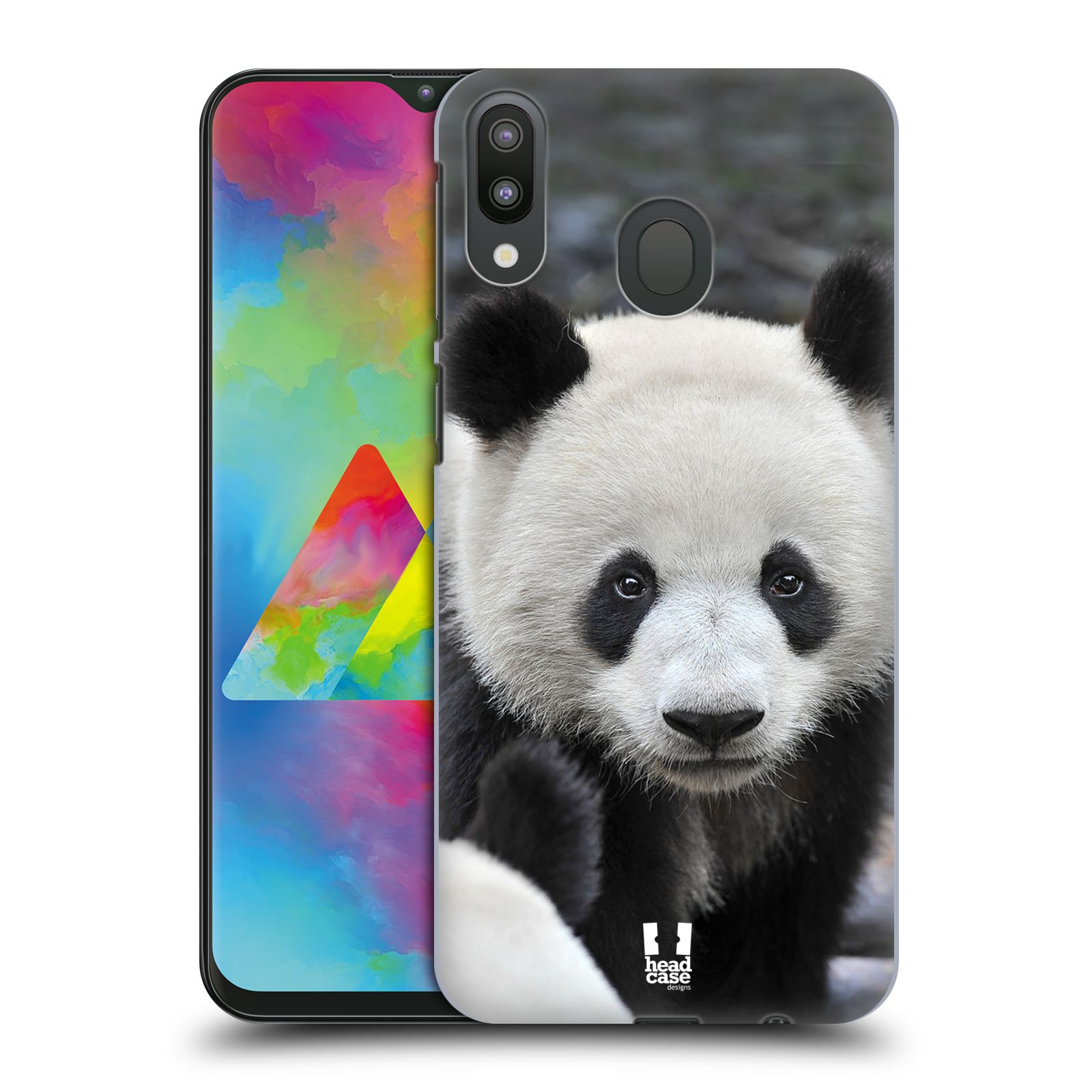 Zadní obal pro mobil Samsung Galaxy M20 - HEAD CASE - Svět zvířat medvěd panda