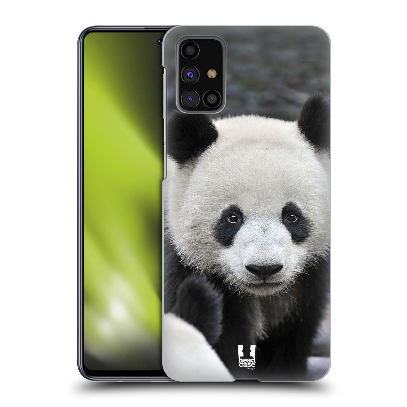Zadní obal pro mobil Samsung Galaxy M31s - HEAD CASE - Svět zvířat medvěd panda