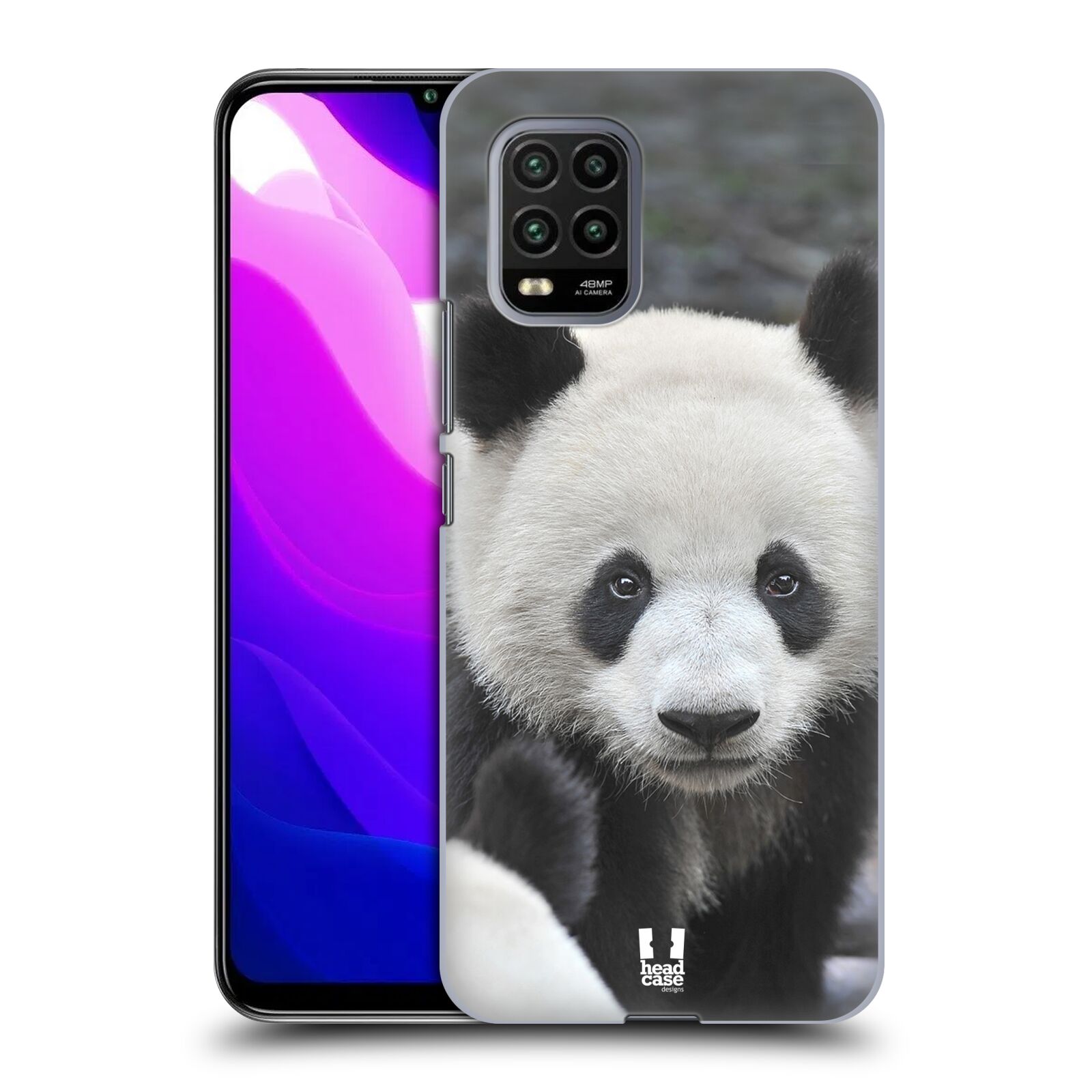 Zadní obal pro mobil Xiaomi Mi 10 LITE - HEAD CASE - Svět zvířat medvěd panda
