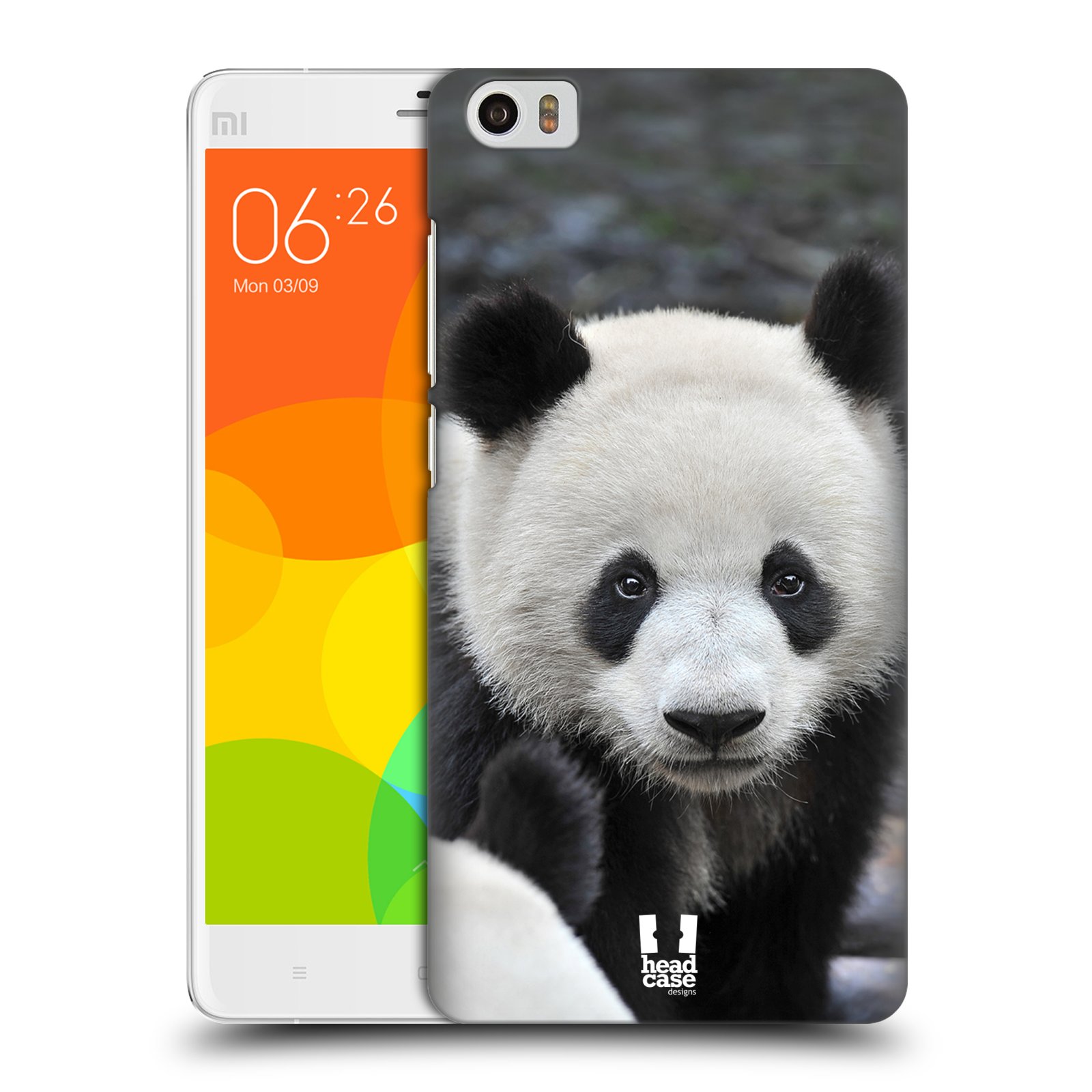 HEAD CASE pevný plastový obal na mobil XIAOMI Mi Note vzor Divočina, Divoký život a zvířata foto MEDVĚD PANDA