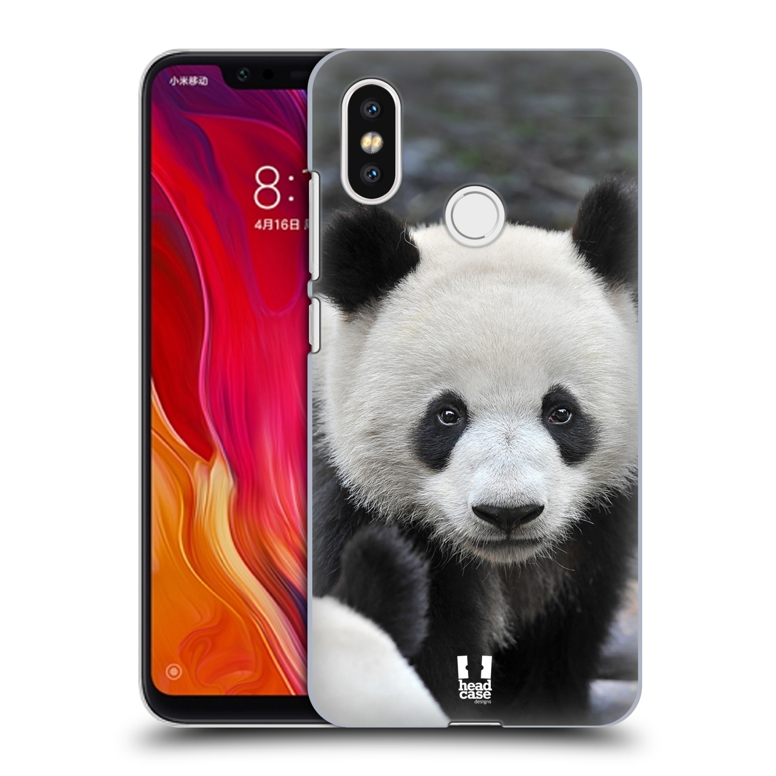 Zadní obal pro mobil Xiaomi Mi 8 - HEAD CASE - Svět zvířat medvěd panda