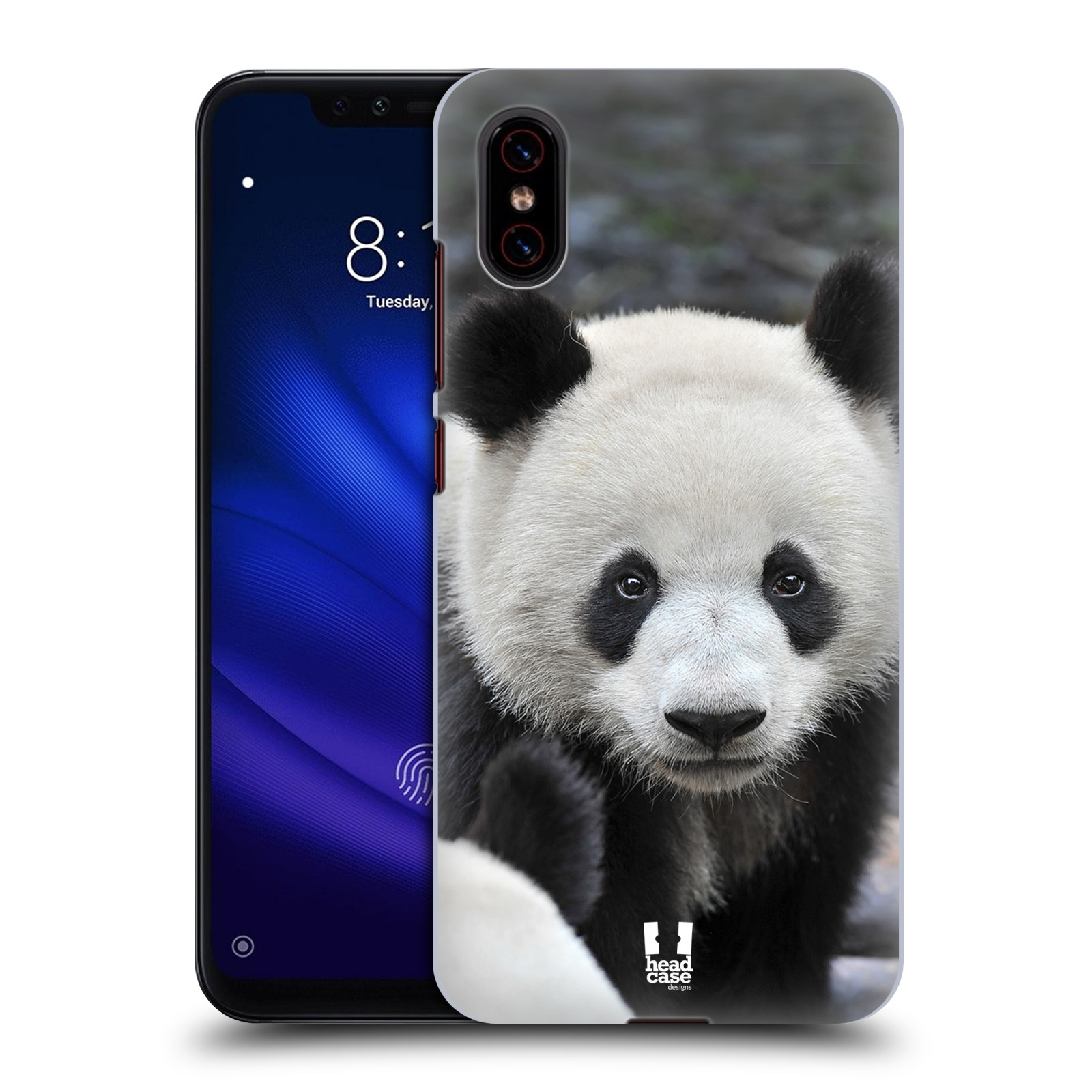 Zadní obal pro mobil Xiaomi Mi 8 PRO - HEAD CASE - Svět zvířat medvěd panda