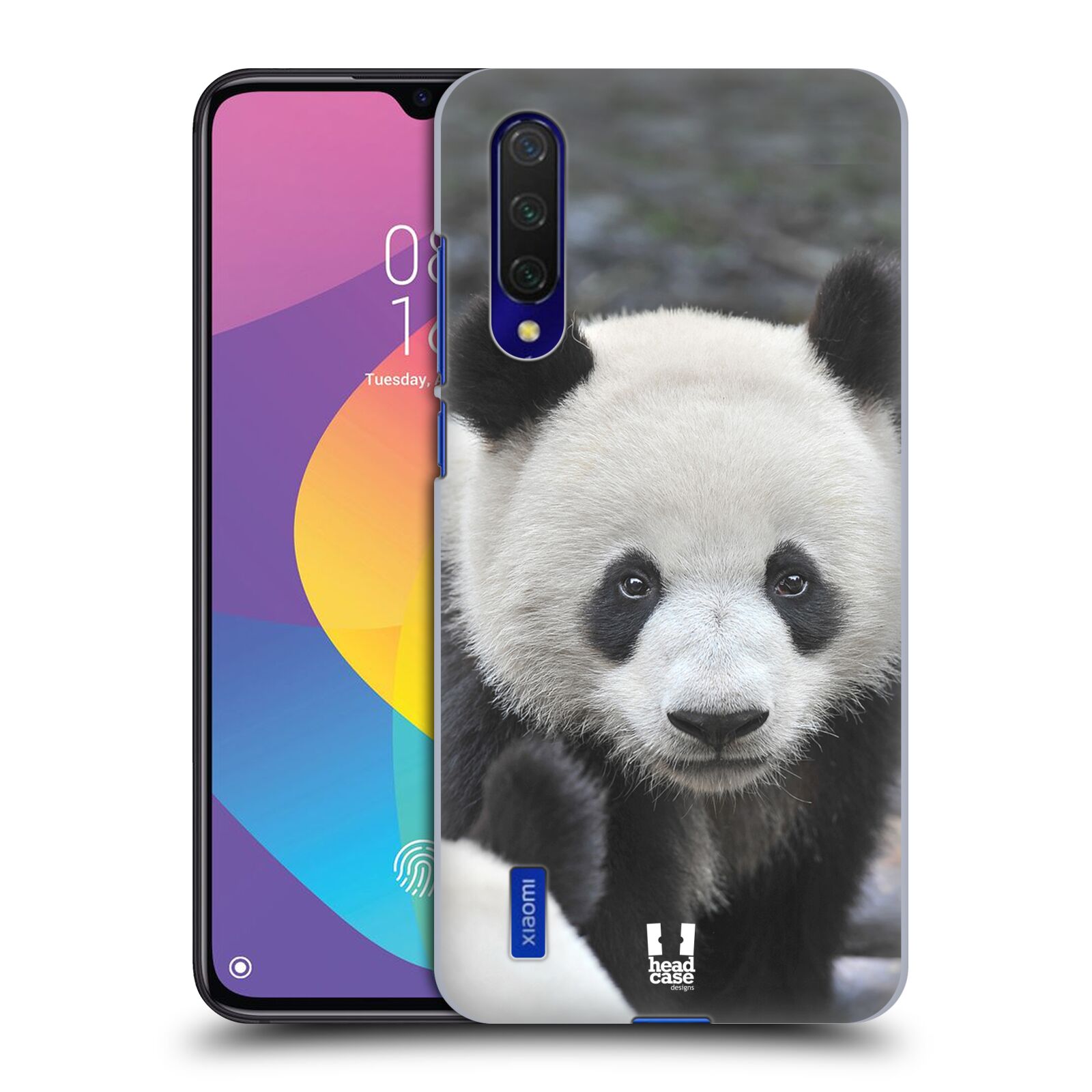 Zadní obal pro mobil Xiaomi Mi 9 LITE - HEAD CASE - Svět zvířat medvěd panda