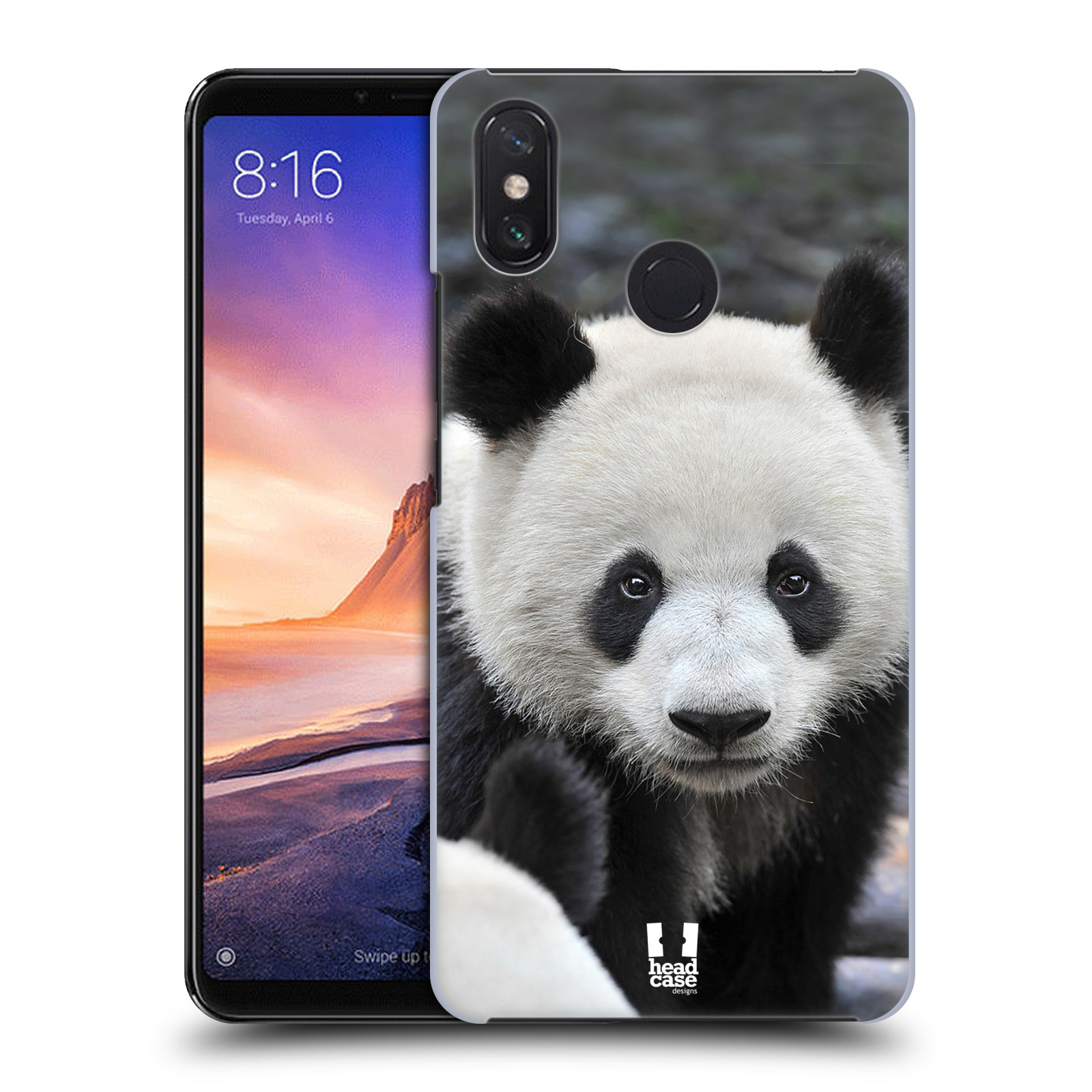 Zadní obal pro mobil Xiaomi Mi Max 3 - HEAD CASE - Svět zvířat medvěd panda