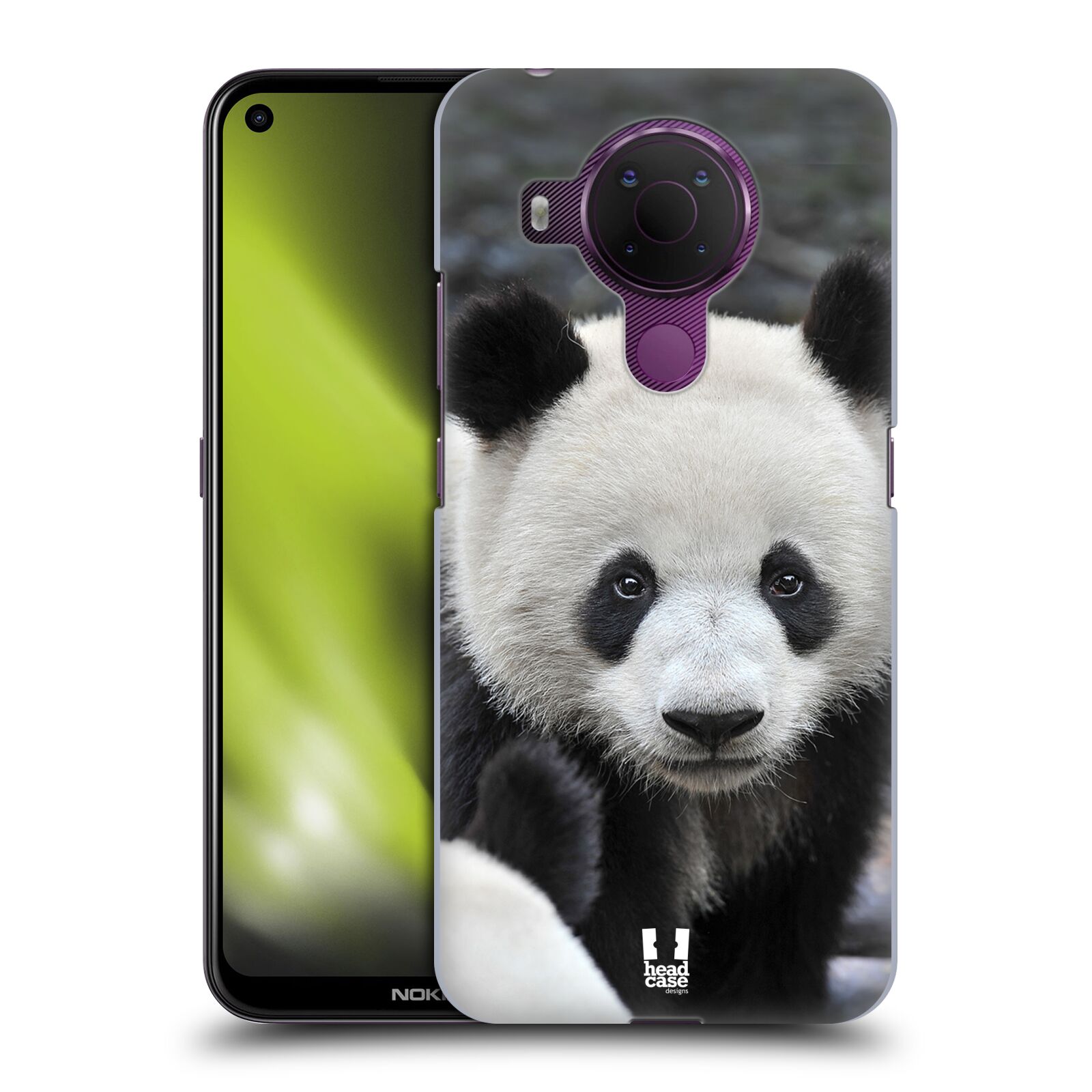 Zadní obal pro mobil Nokia 5.4 - HEAD CASE - Svět zvířat medvěd panda