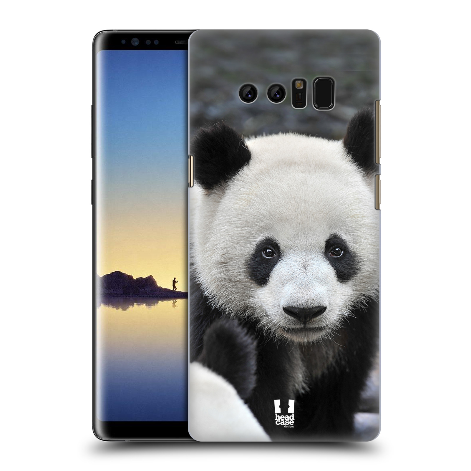 Zadní obal pro mobil Samsung Galaxy Note 8 - HEAD CASE - Svět zvířat medvěd panda