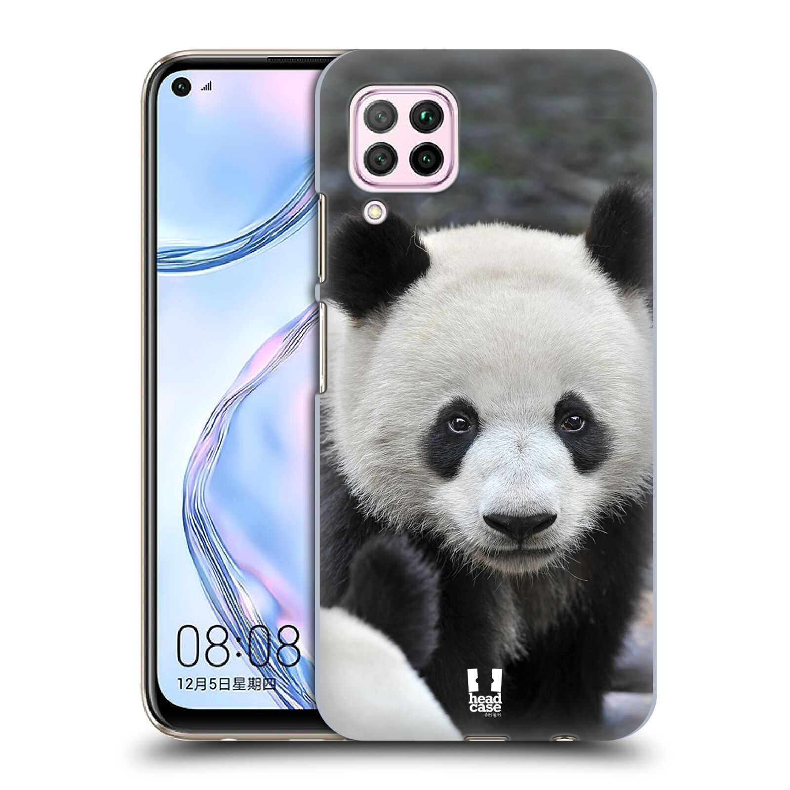 Zadní obal pro mobil Huawei P40 LITE - HEAD CASE - Svět zvířat medvěd panda