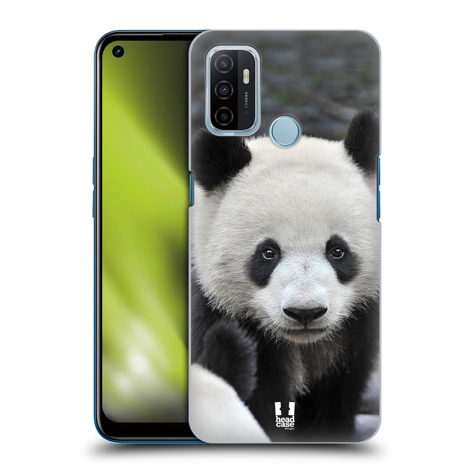 Zadní obal pro mobil Oppo A53 / A53s - HEAD CASE - Svět zvířat medvěd panda
