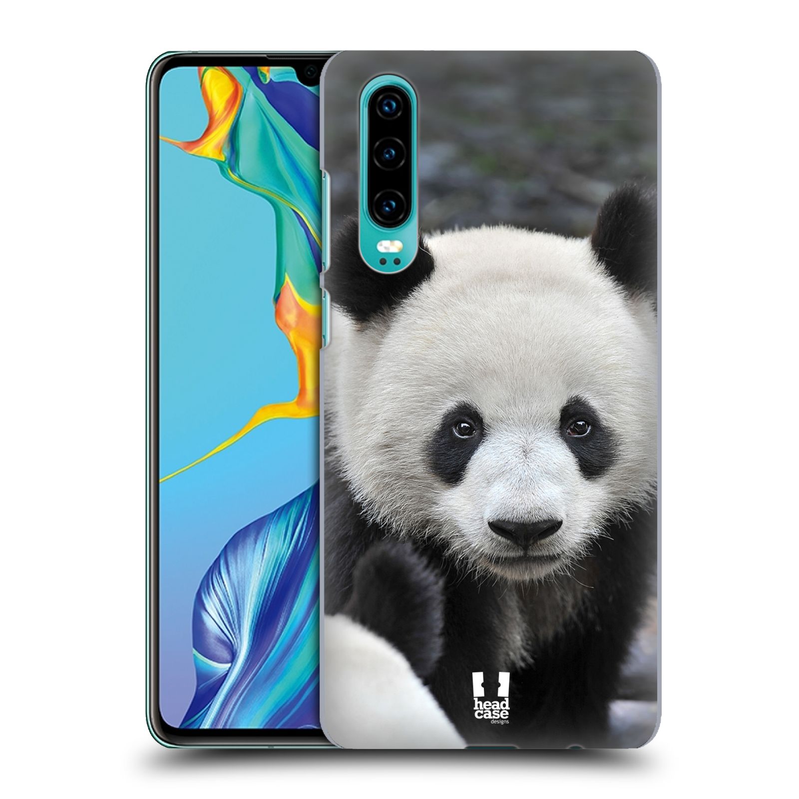 Zadní obal pro mobil Huawei P30 - HEAD CASE - Svět zvířat medvěd panda
