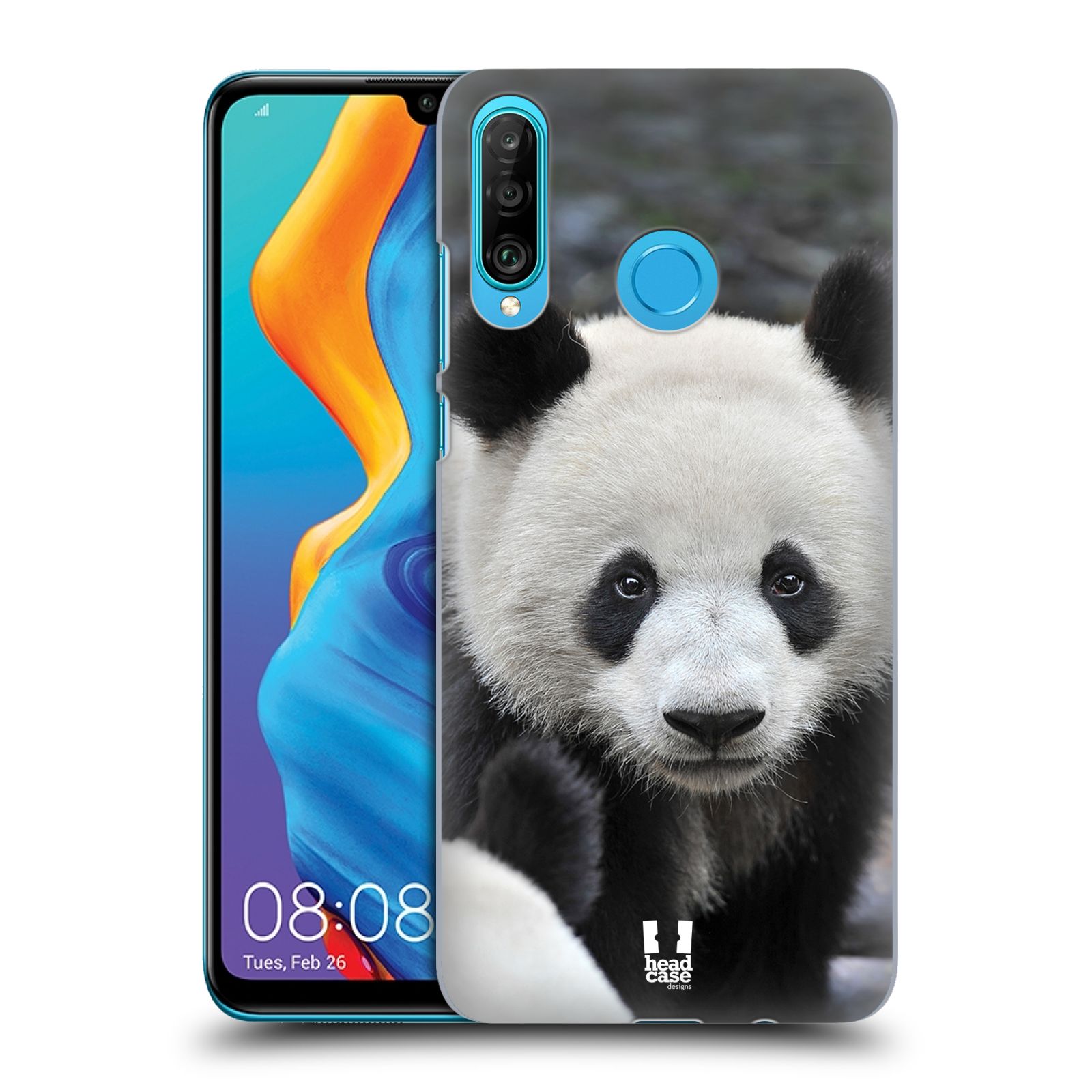 Zadní obal pro mobil Huawei P30 LITE - HEAD CASE - Svět zvířat medvěd panda