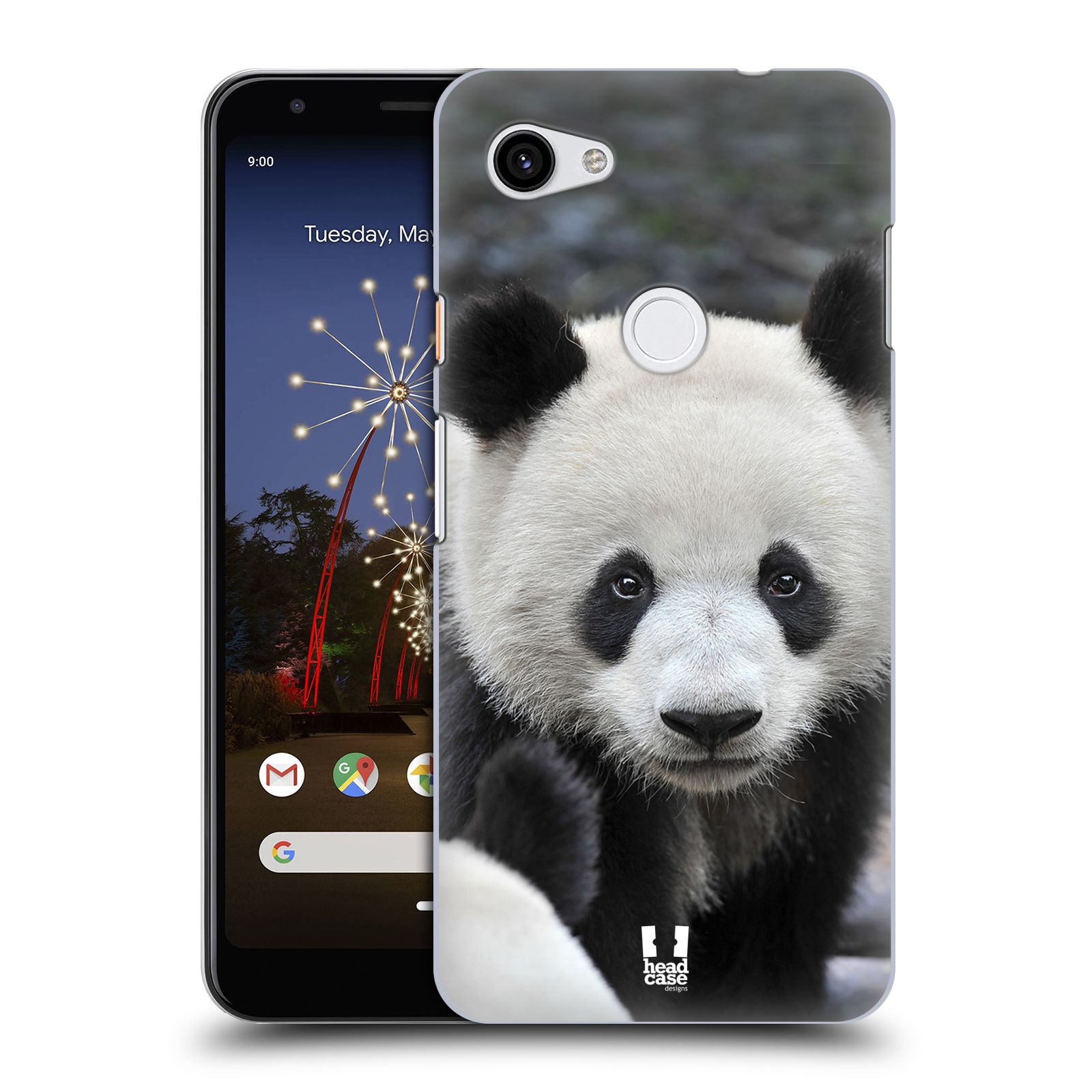 Zadní obal pro mobil Google Pixel 3a XL - HEAD CASE - Svět zvířat medvěd panda