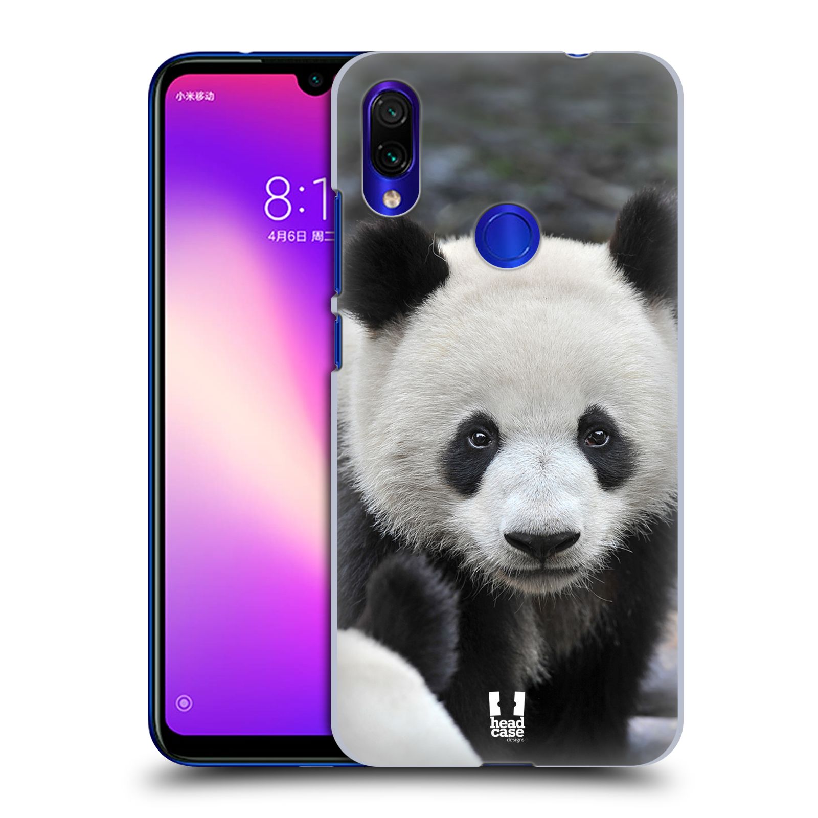 Zadní obal pro mobil Xiaomi Redmi Note 7 / 7 Pro - HEAD CASE - Svět zvířat medvěd panda