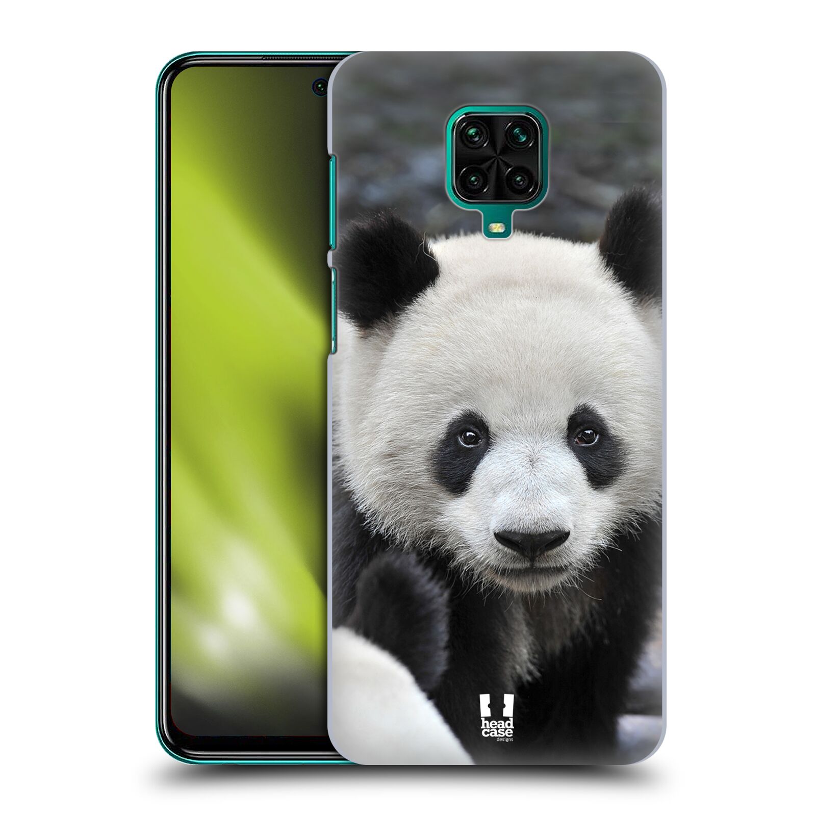 Zadní obal pro mobil Xiaomi Redmi Note 9 Pro - HEAD CASE - Svět zvířat medvěd panda