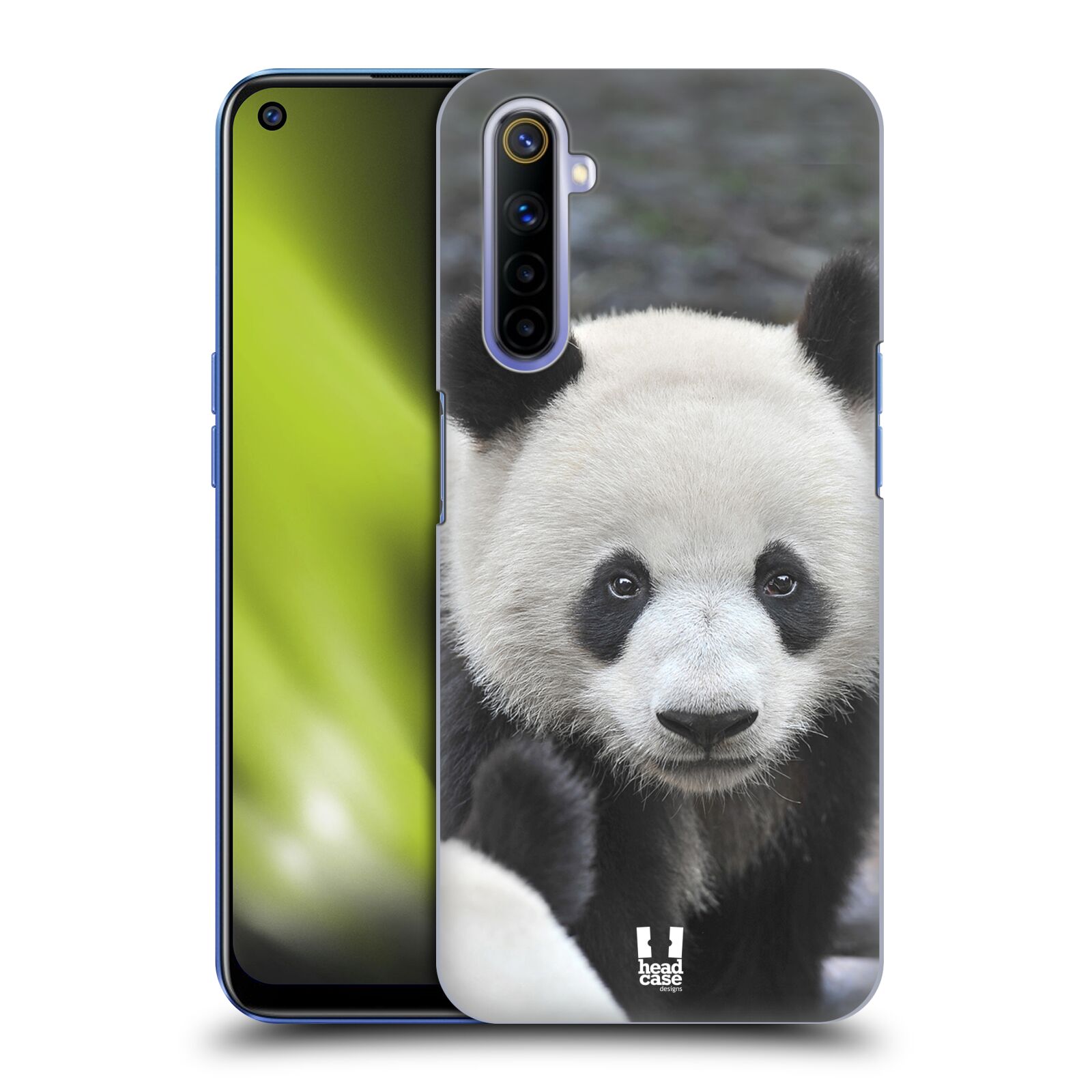 Zadní obal pro mobil Realme 6 - HEAD CASE - Svět zvířat medvěd panda
