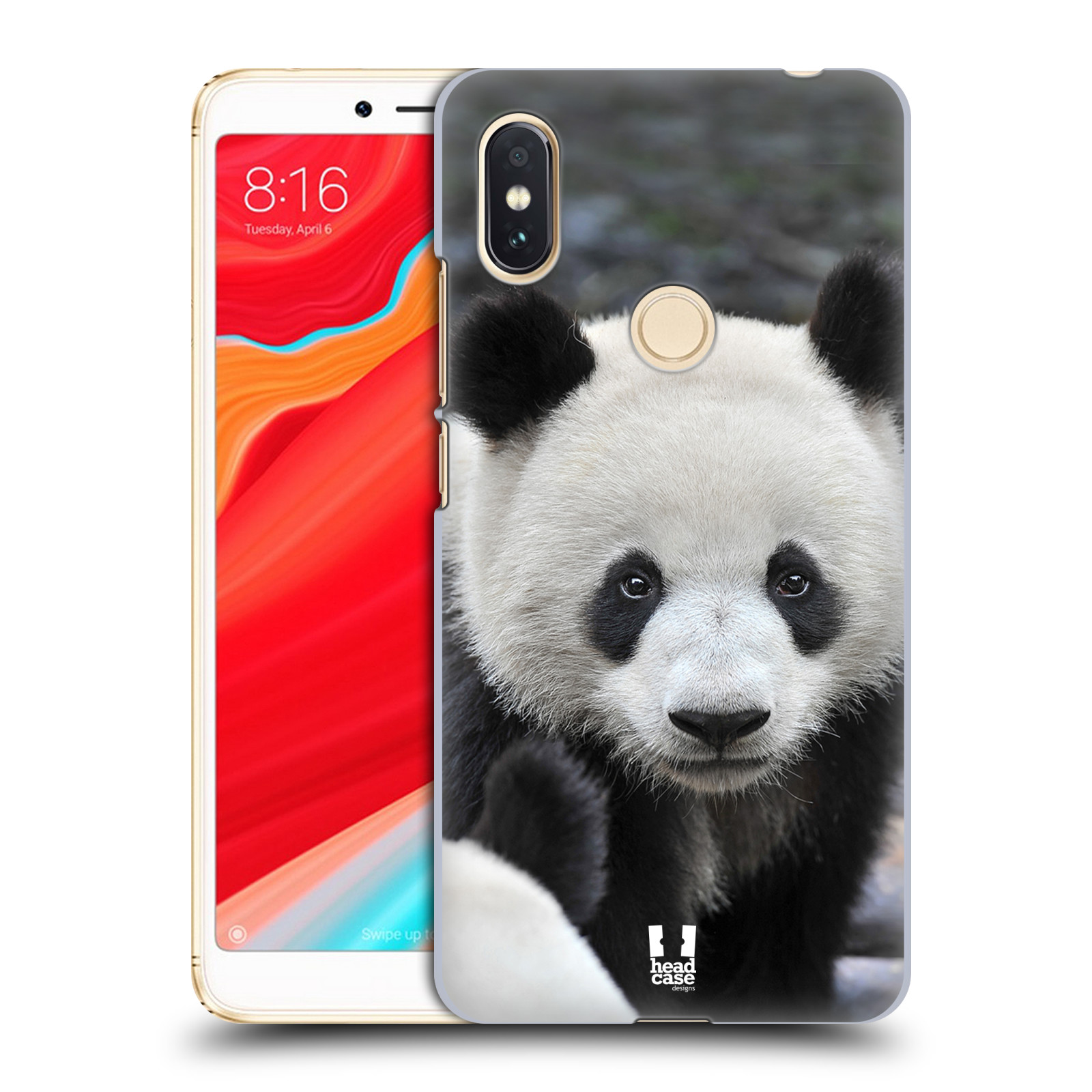 HEAD CASE plastový obal na mobil Xiaomi Redmi S2 vzor Divočina, Divoký život a zvířata foto MEDVĚD PANDA