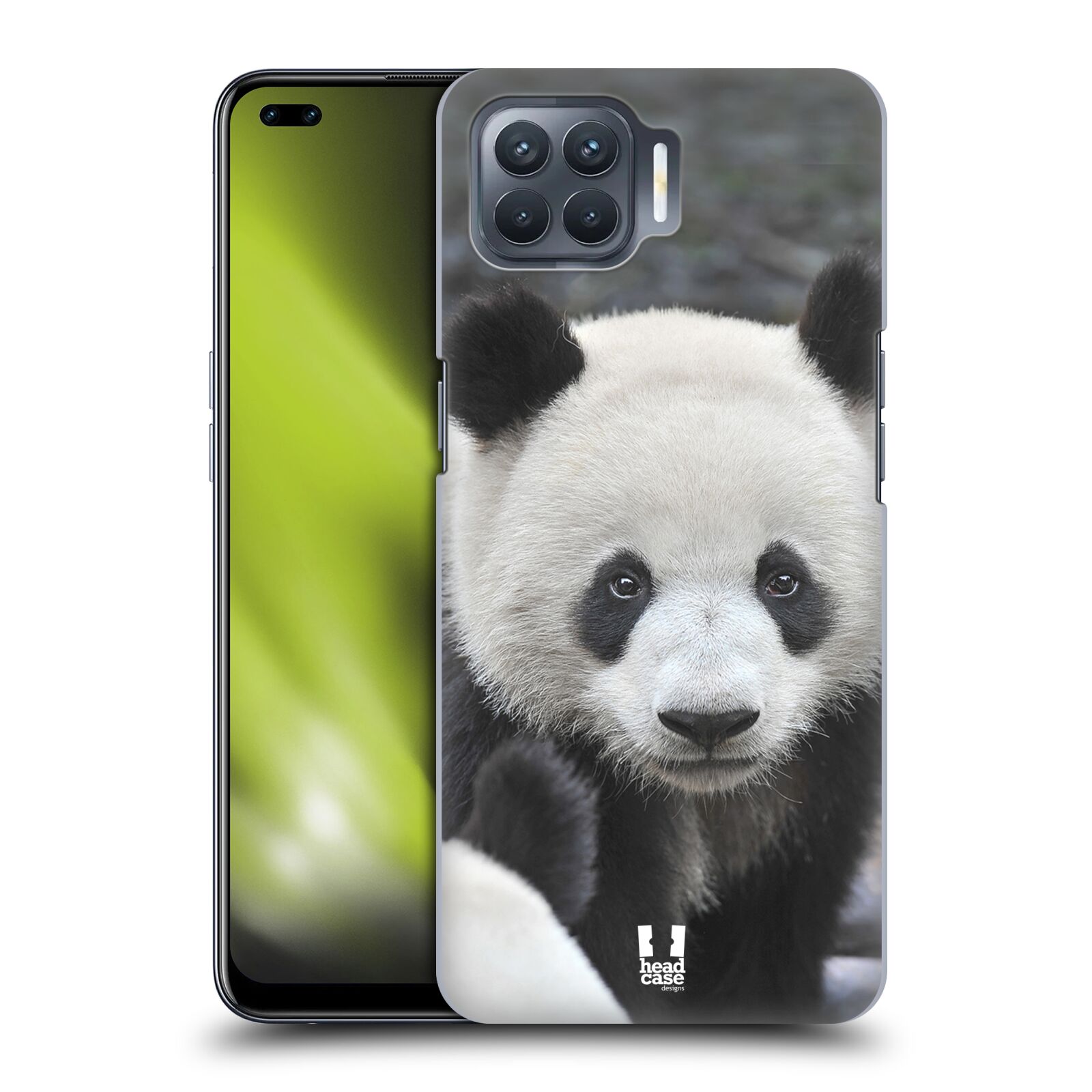 Zadní obal pro mobil Oppo Reno 4 LITE - HEAD CASE - Svět zvířat medvěd panda