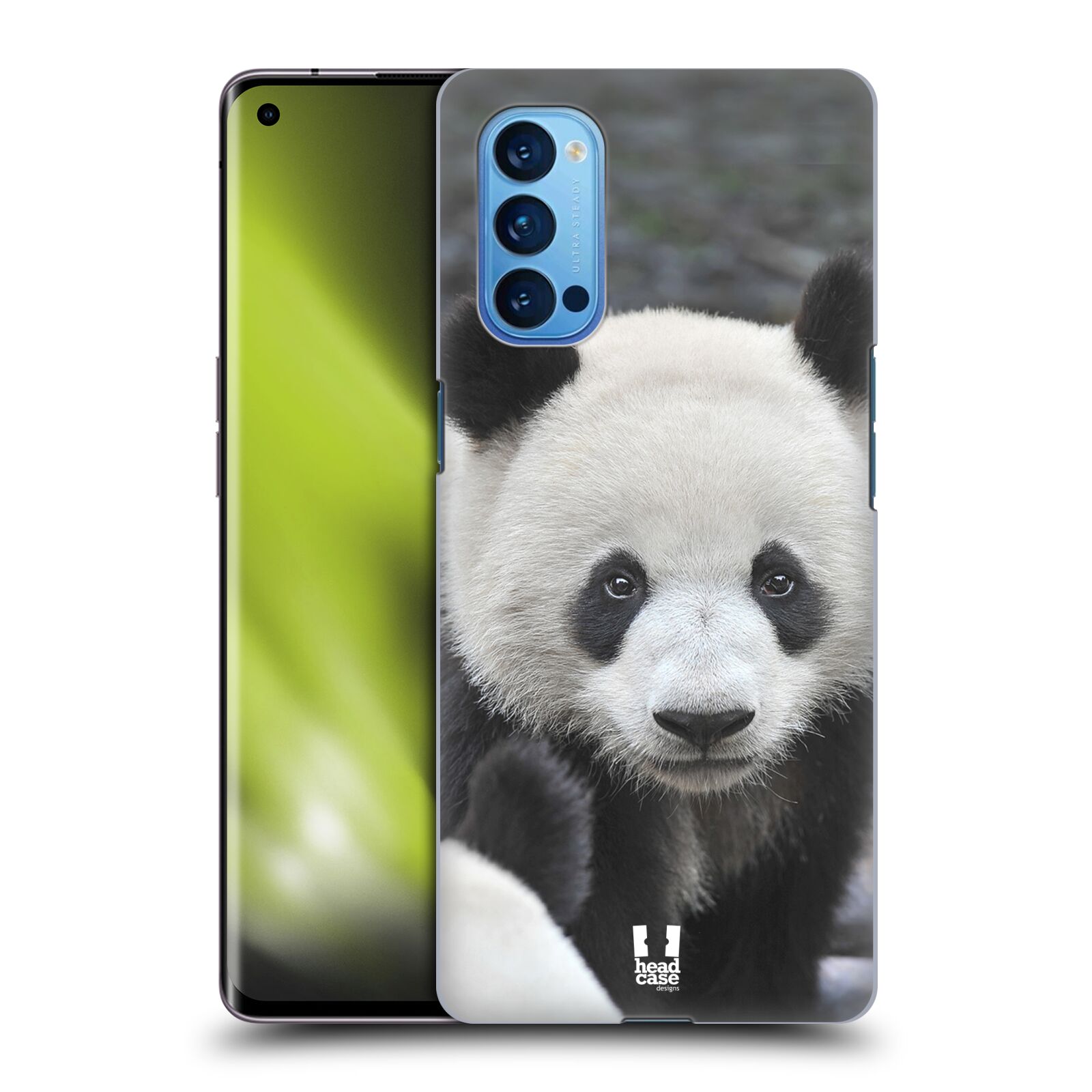Zadní obal pro mobil Oppo Reno 4 PRO 5G - HEAD CASE - Svět zvířat medvěd panda