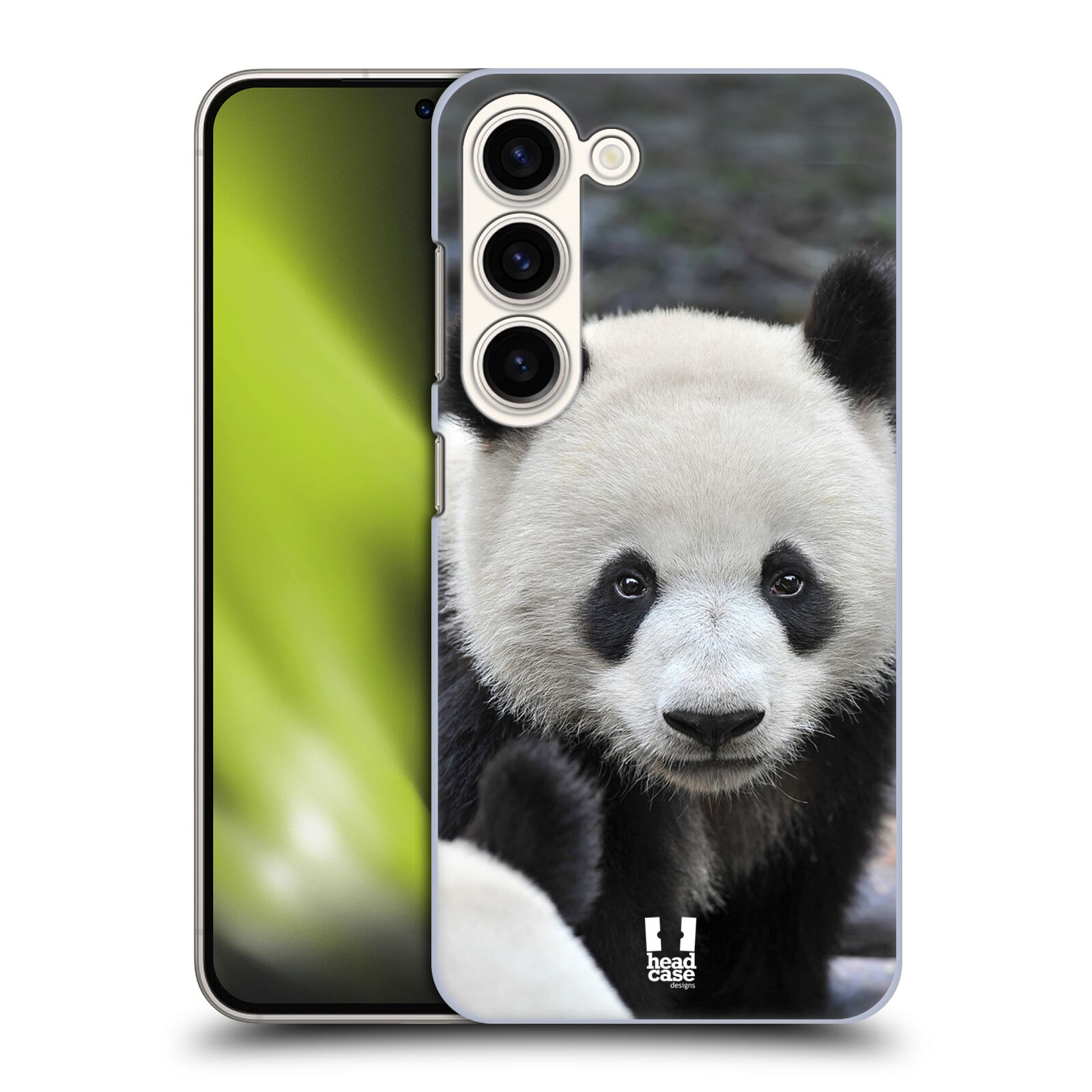 Plastový obal HEAD CASE na mobil Samsung Galaxy S23 vzor Divočina, Divoký život a zvířata foto MEDVĚD PANDA