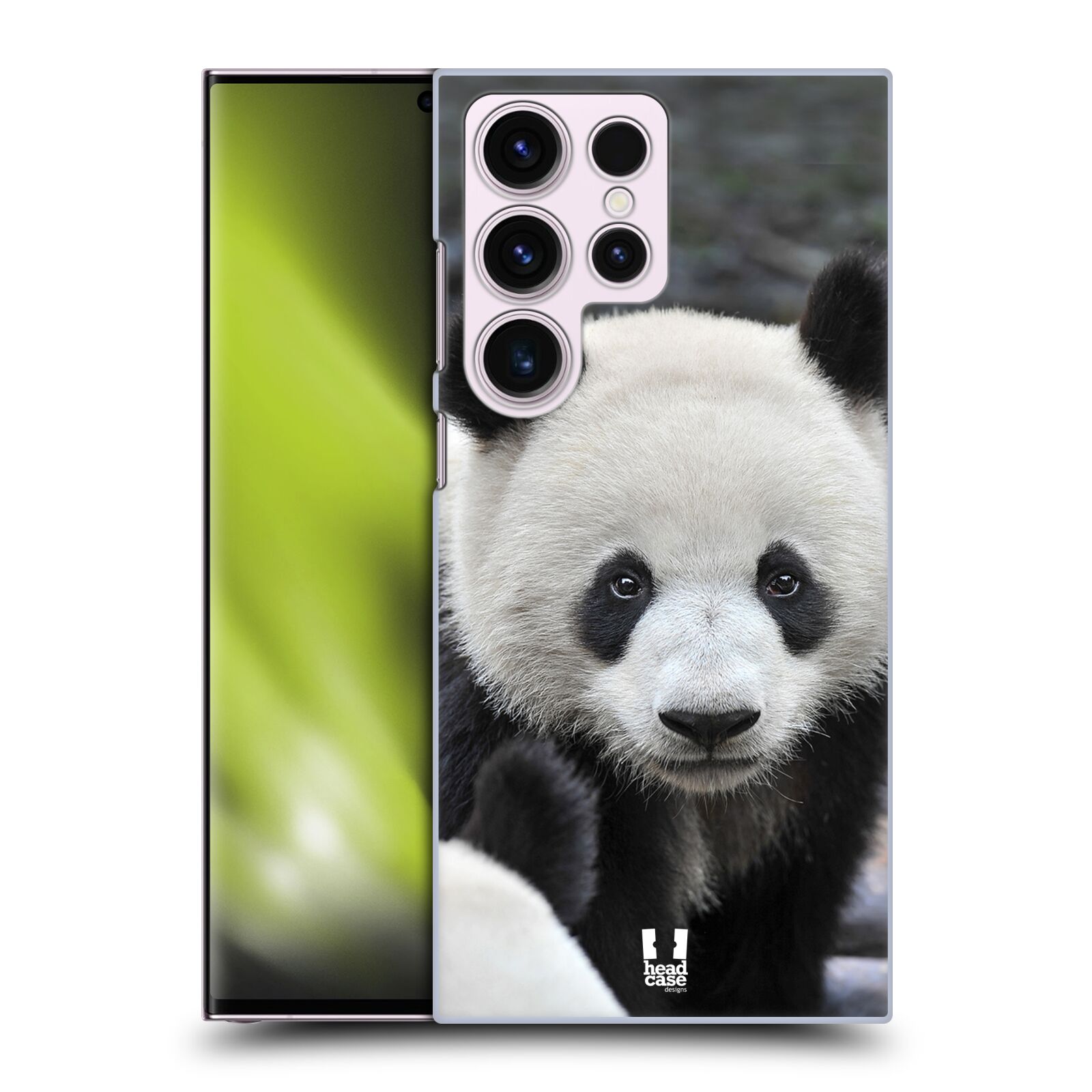 Plastový obal HEAD CASE na mobil Samsung Galaxy S23 ULTRA vzor Divočina, Divoký život a zvířata foto MEDVĚD PANDA
