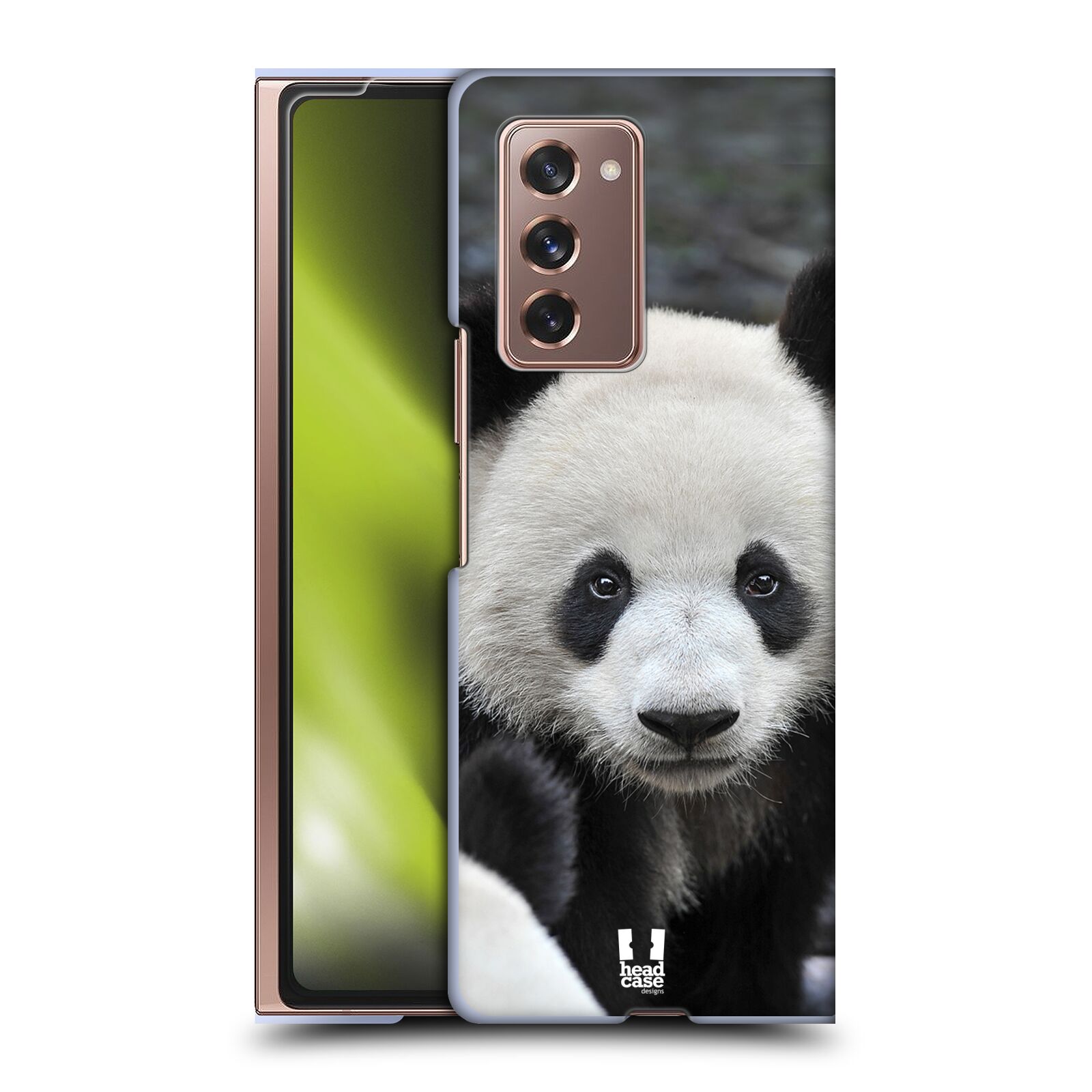 Zadní obal pro mobil Samsung Galaxy Z Fold 2 5G - HEAD CASE - Svět zvířat medvěd panda