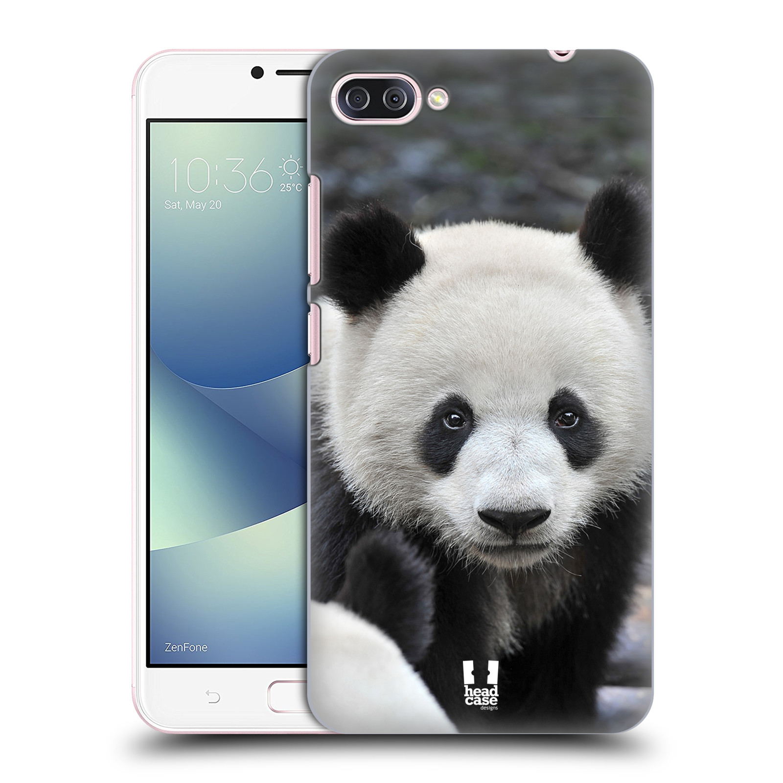 Zadní obal pro mobil Asus Zenfone 4 MAX / 4 MAX PRO (ZC554KL) - HEAD CASE - Svět zvířat medvěd panda