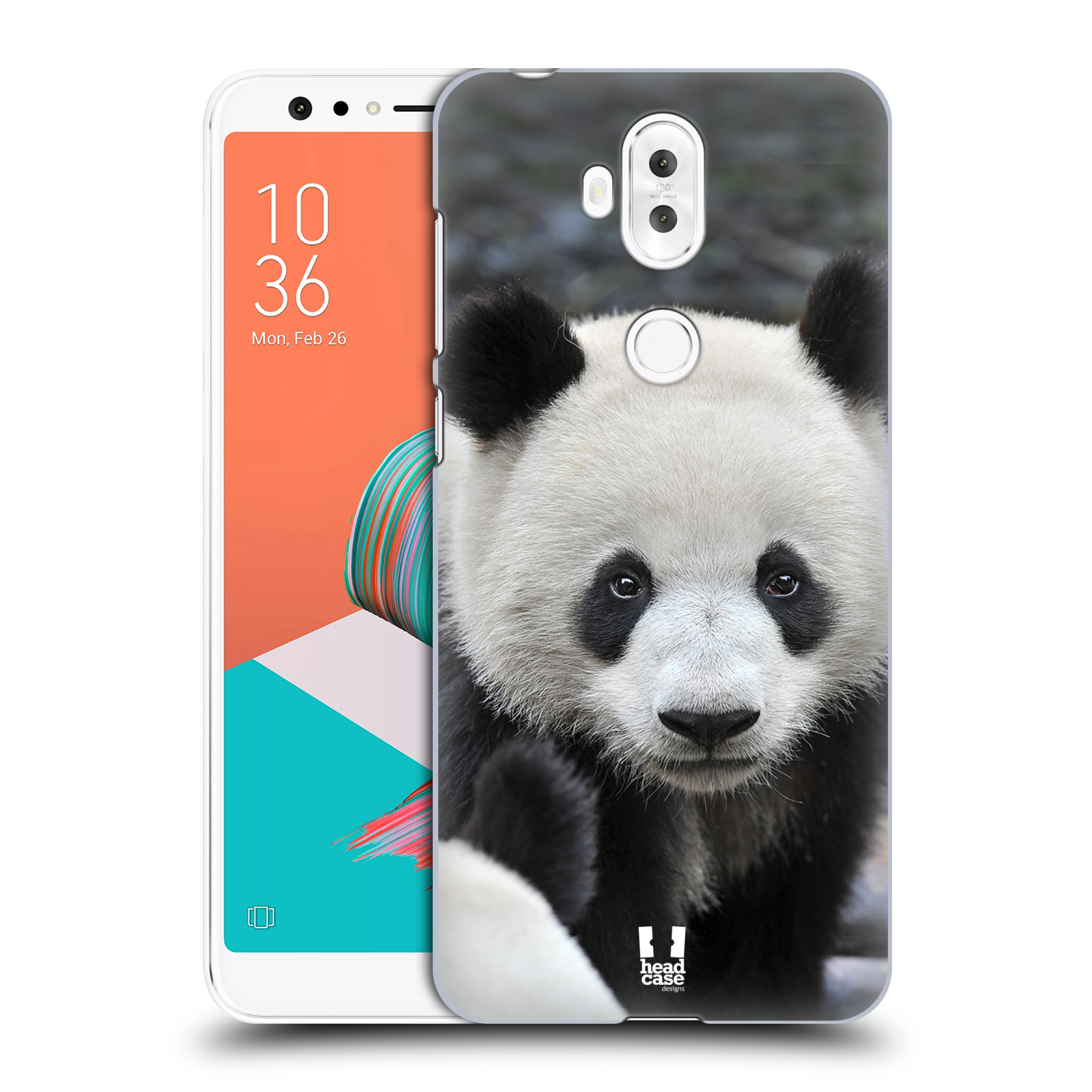 Zadní obal pro mobil Asus Zenfone 5 Lite ZC600KL - HEAD CASE - Svět zvířat medvěd panda
