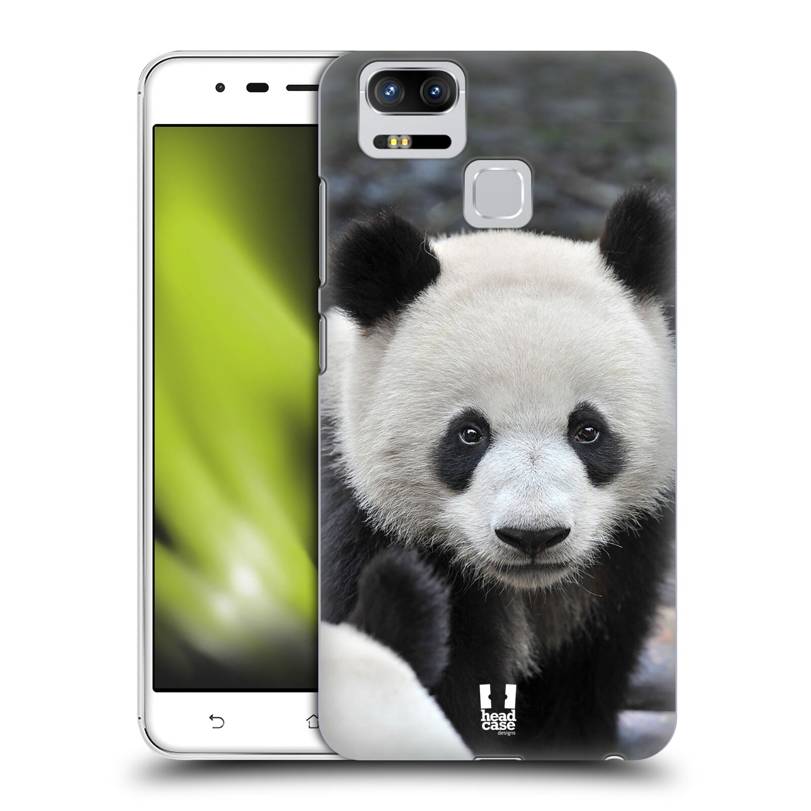 HEAD CASE plastový obal na mobil Asus Zenfone 3 Zoom ZE553KL vzor Divočina, Divoký život a zvířata foto MEDVĚD PANDA