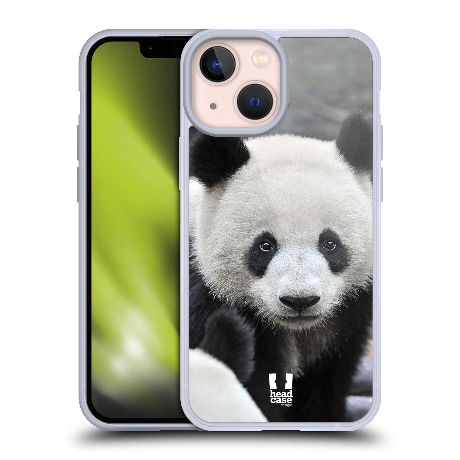 Plastový obal HEAD CASE na mobil Apple Iphone 13 MINI vzor Divočina, Divoký život a zvířata foto MEDVĚD PANDA
