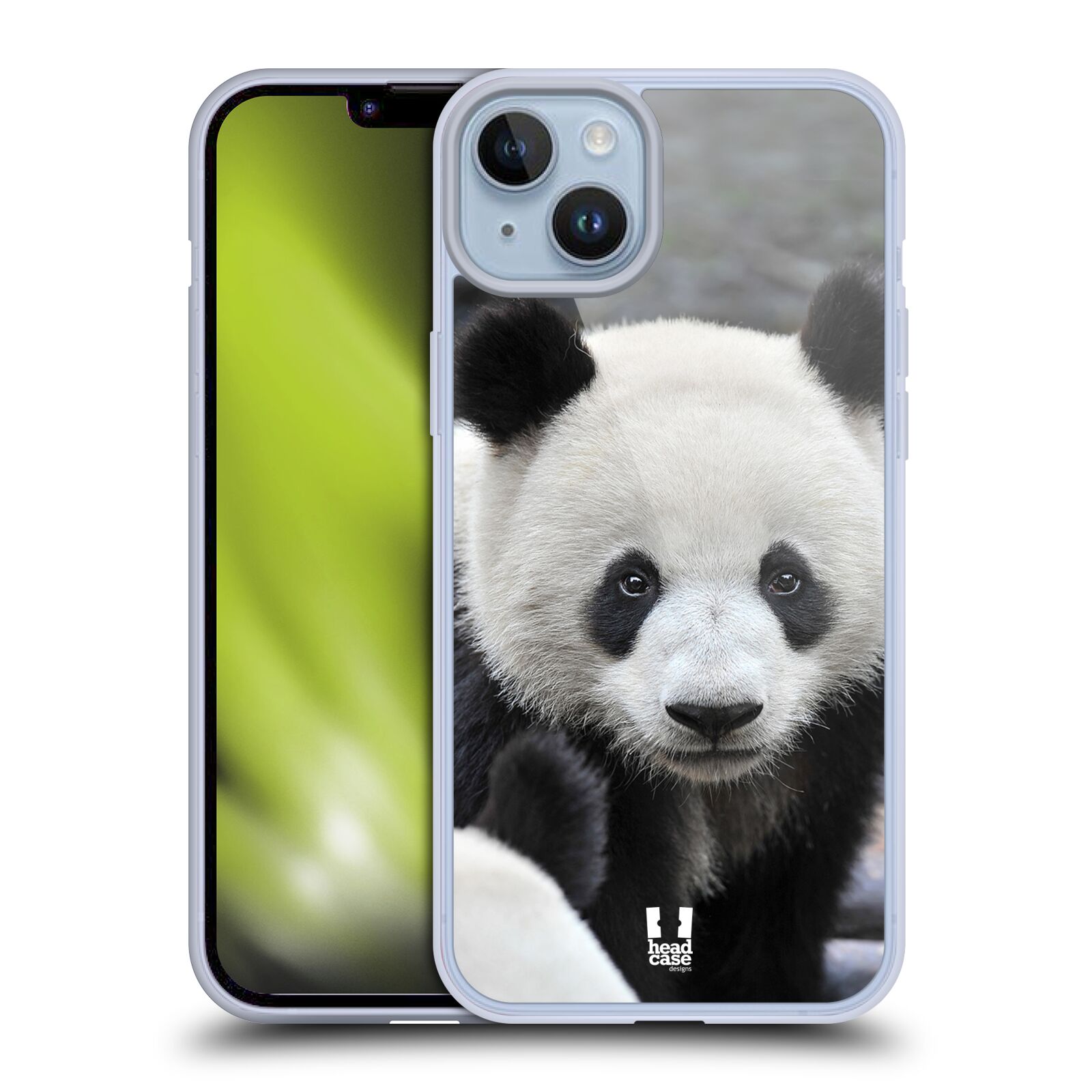 Plastový obal HEAD CASE na mobil Apple Iphone 14 PLUS vzor Divočina, Divoký život a zvířata foto MEDVĚD PANDA